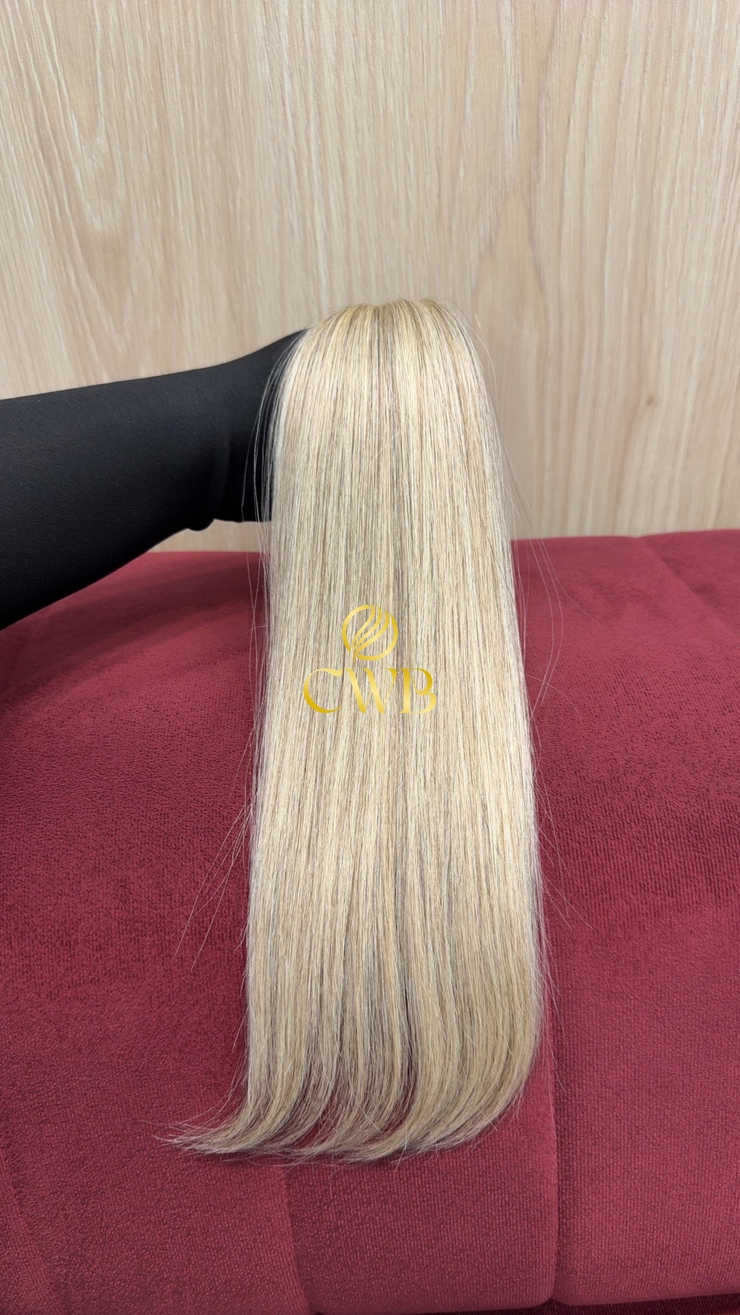 Cabelo Loiro Descolorido 41cm 37g Brasileiro do Sul