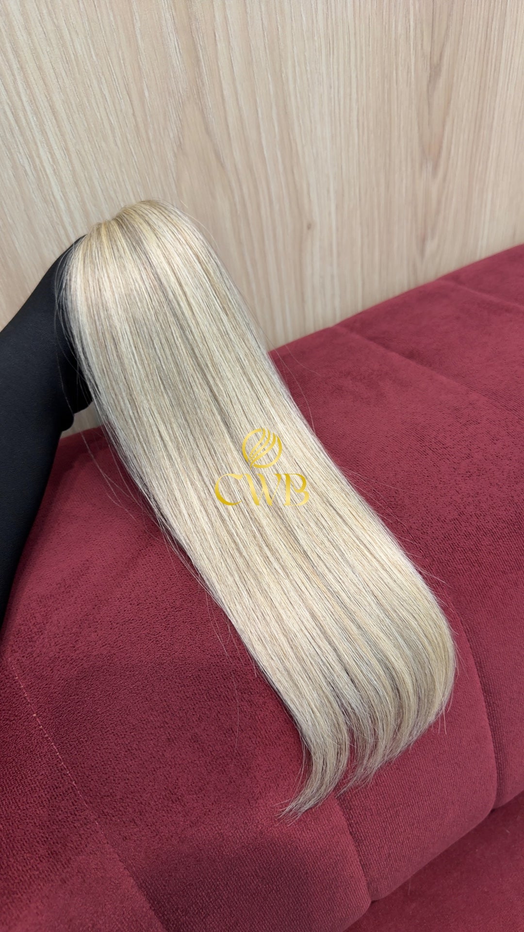 Cabelo Loiro Descolorido 41cm 37g Brasileiro do Sul