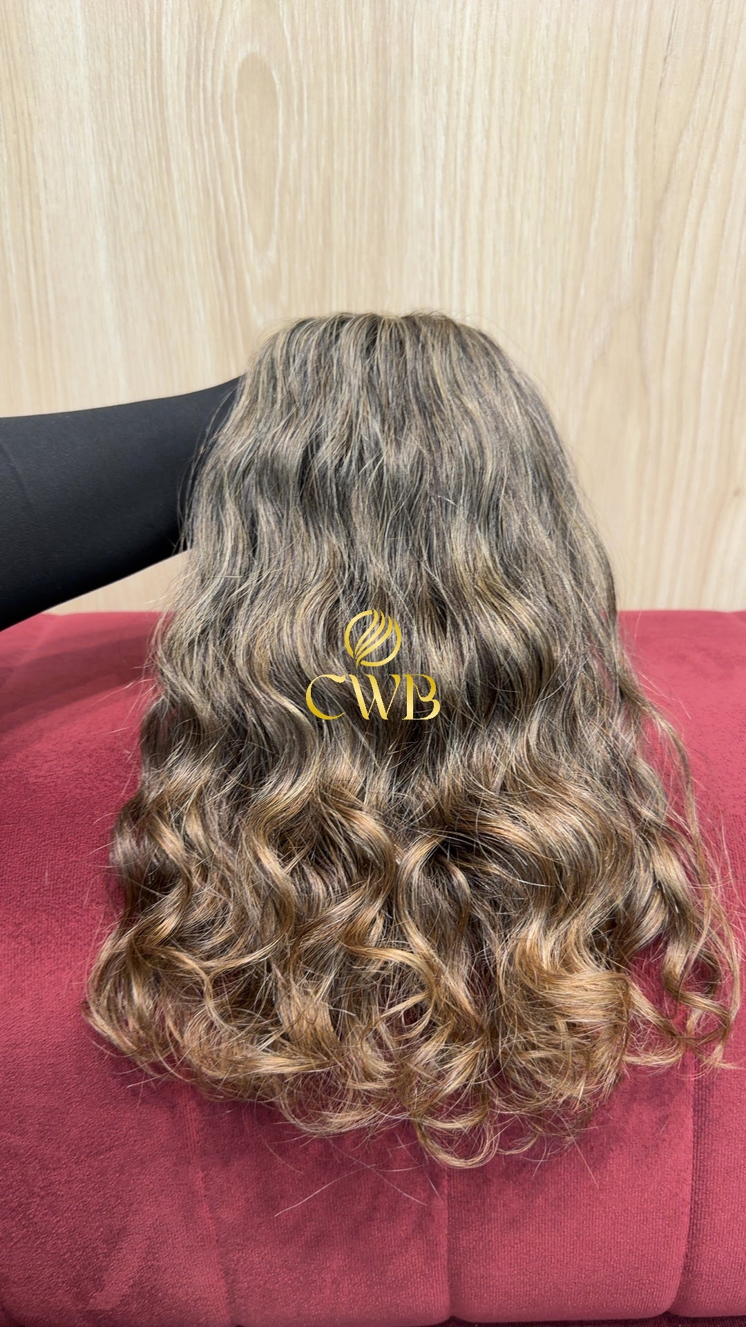 Cabelo Loiro Descolorido 42cm 162g Brasileiro do Sul