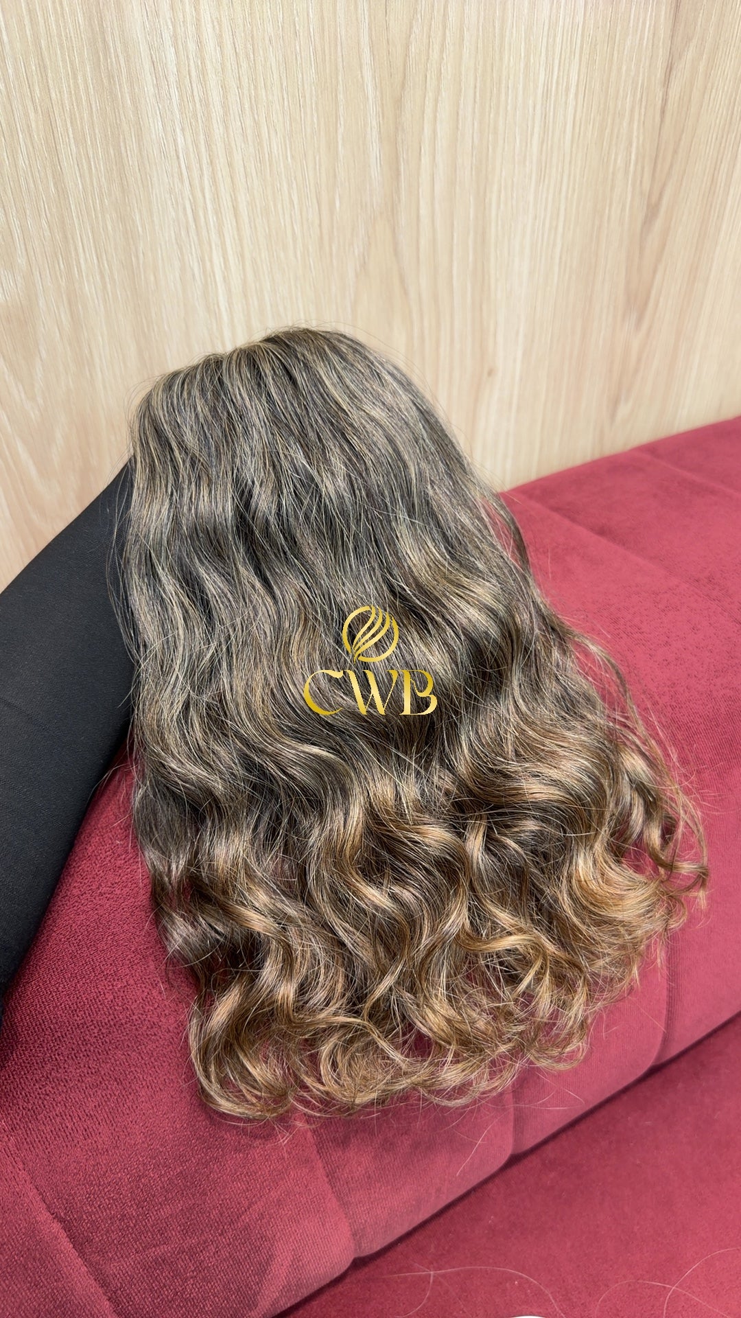 Cabelo Loiro Descolorido 42cm 162g Brasileiro do Sul