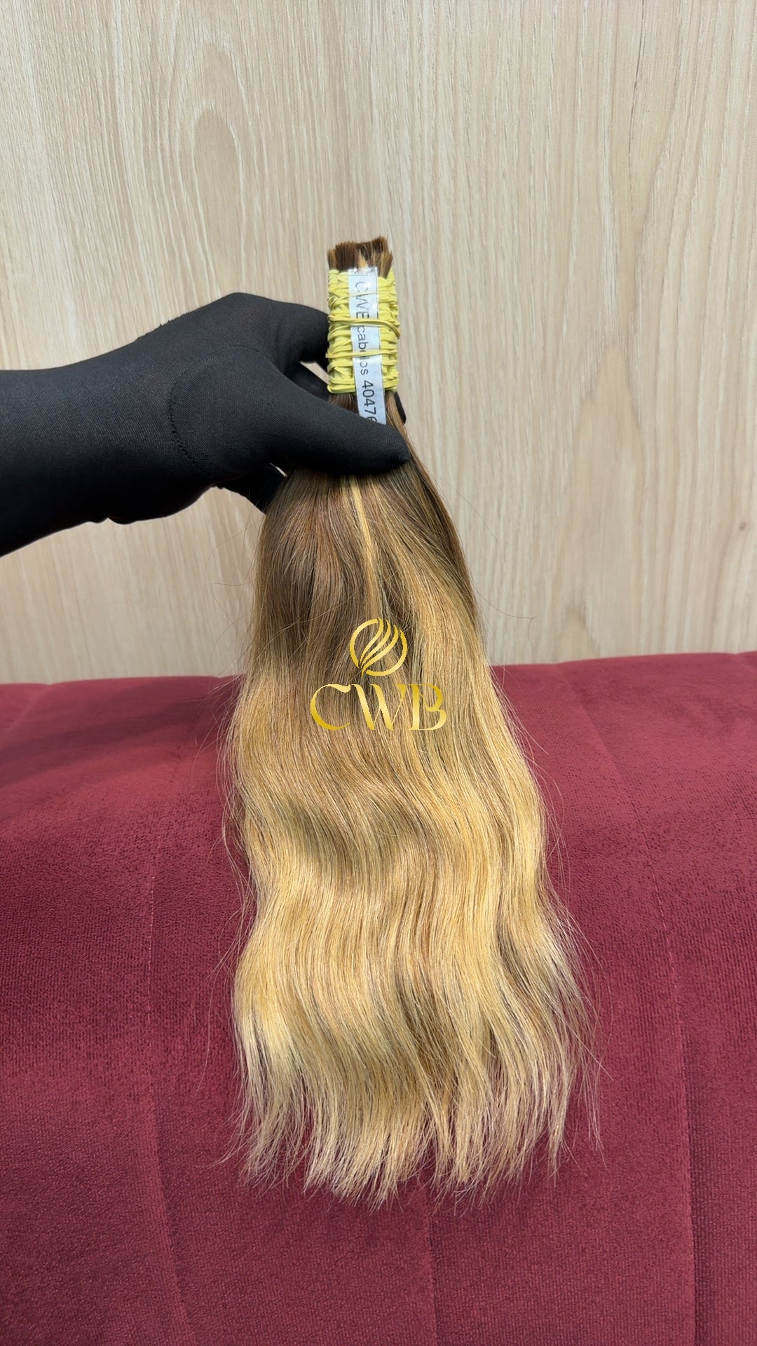Cabelo Loiro Descolorido 37cm 84g Brasileiro do Sul