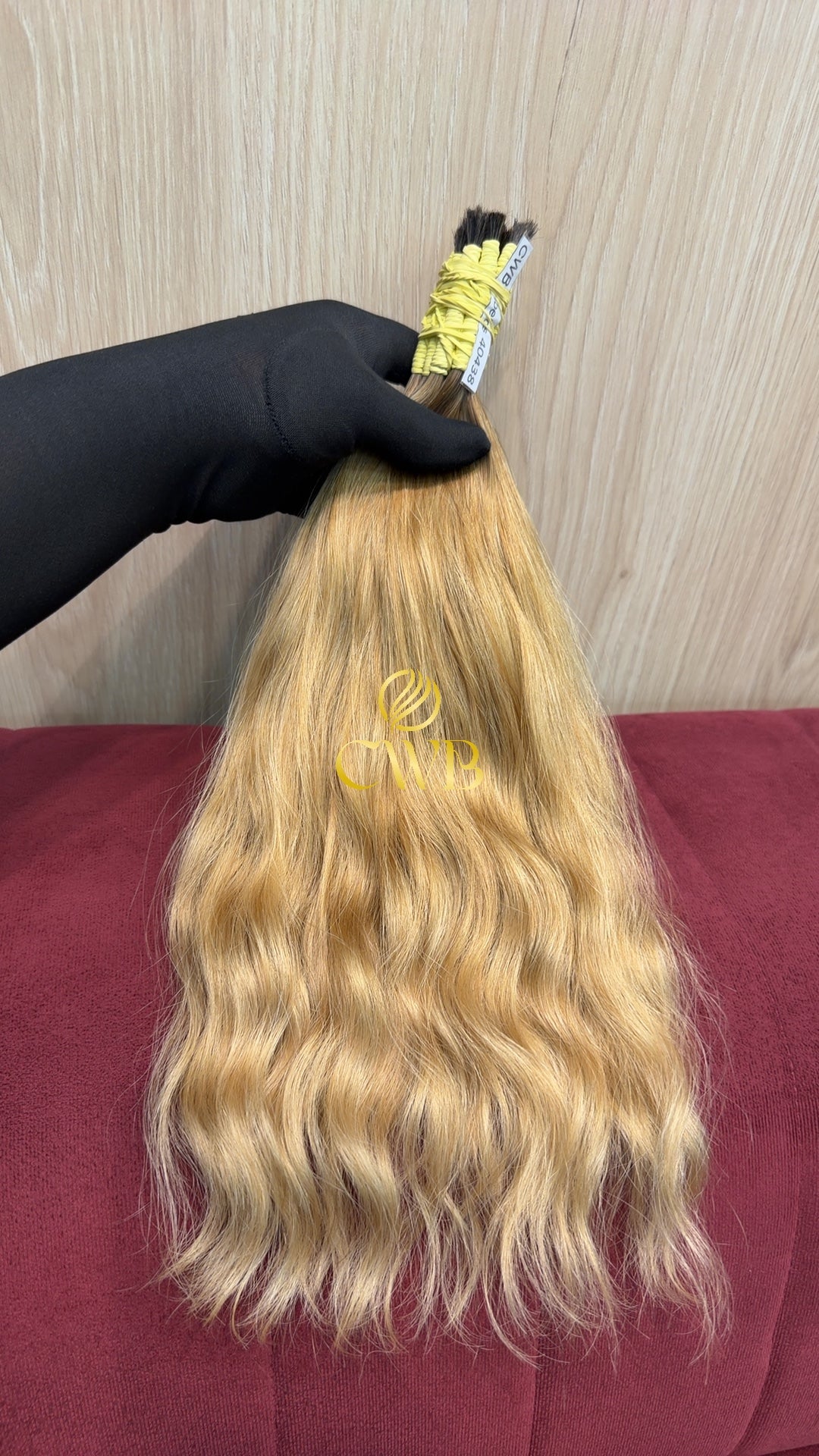 Cabelo Loiro Descolorido 42cm 108g Brasileiro do Sul