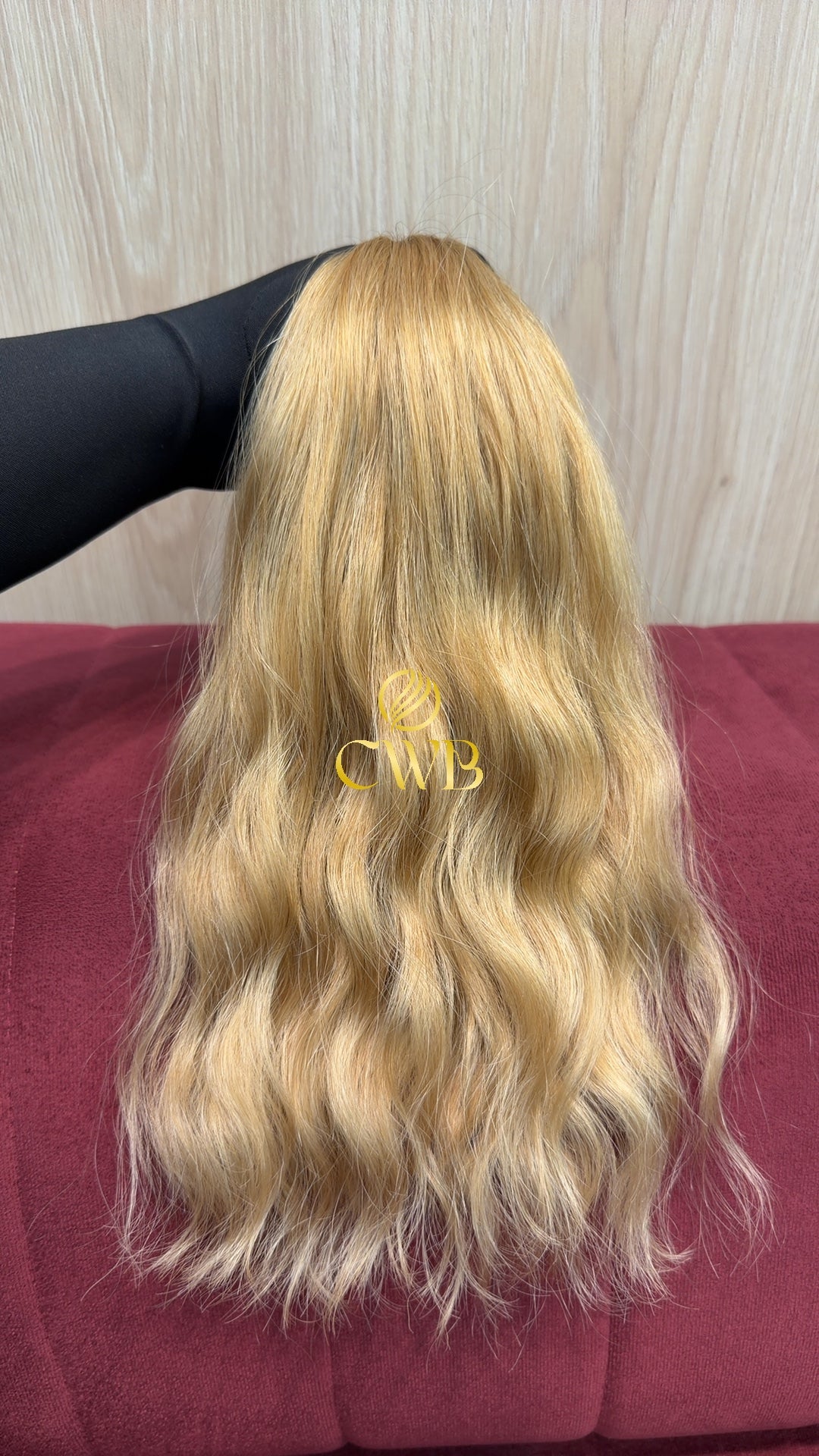 Cabelo Loiro Descolorido 42cm 108g Brasileiro do Sul