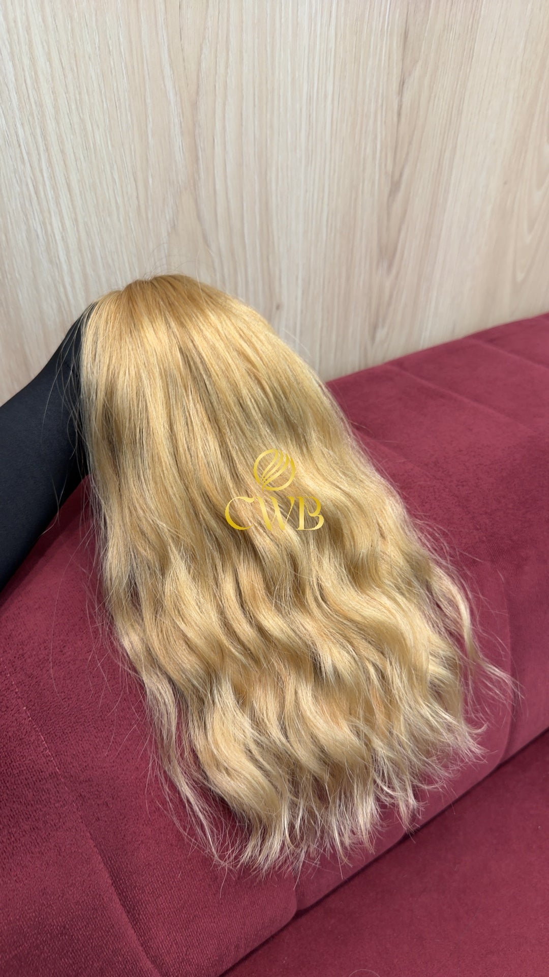 Cabelo Loiro Descolorido 42cm 108g Brasileiro do Sul