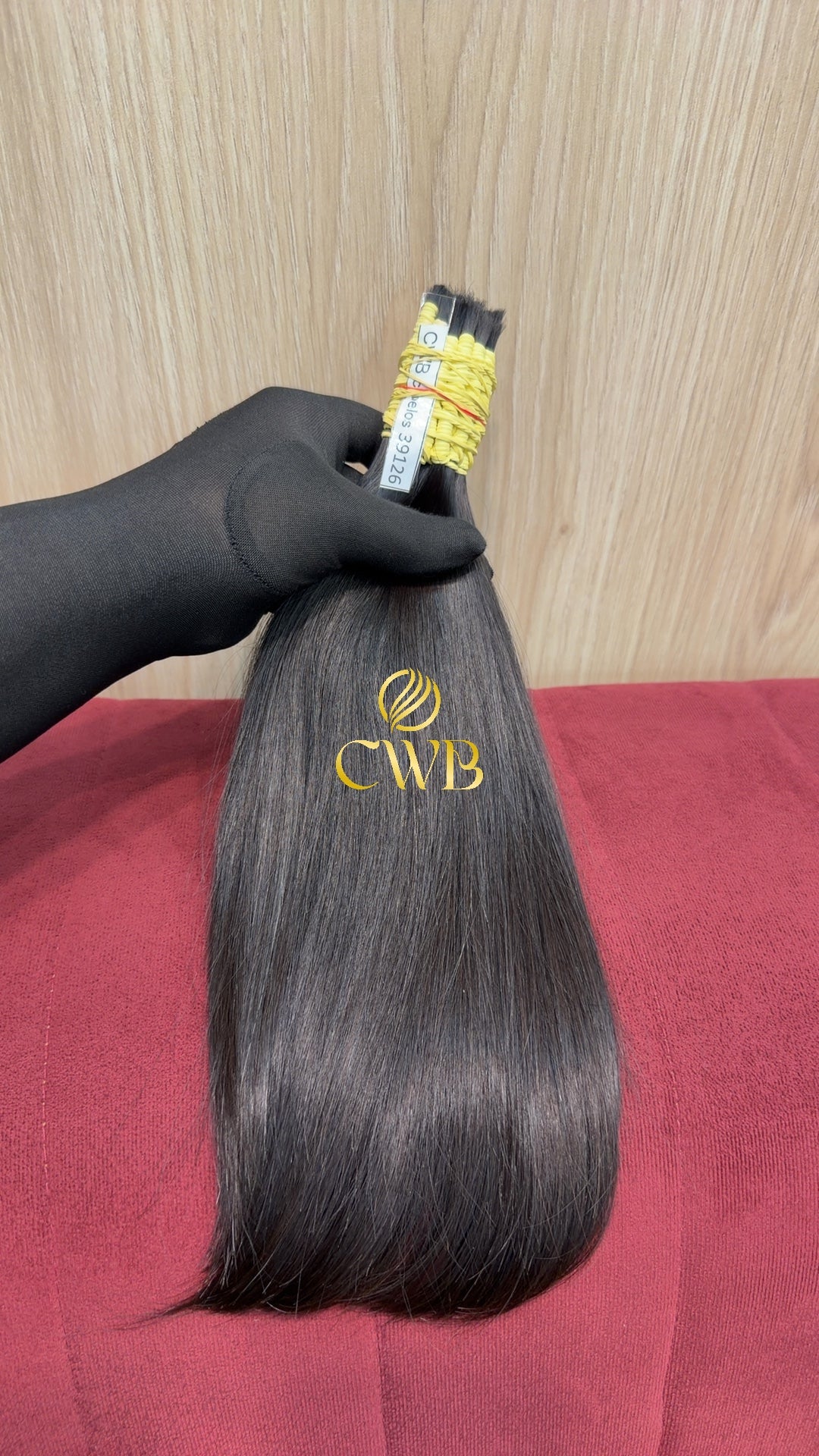 Cabelo Castanho Natural Médio 36cm 120g Brasileiro do Sul