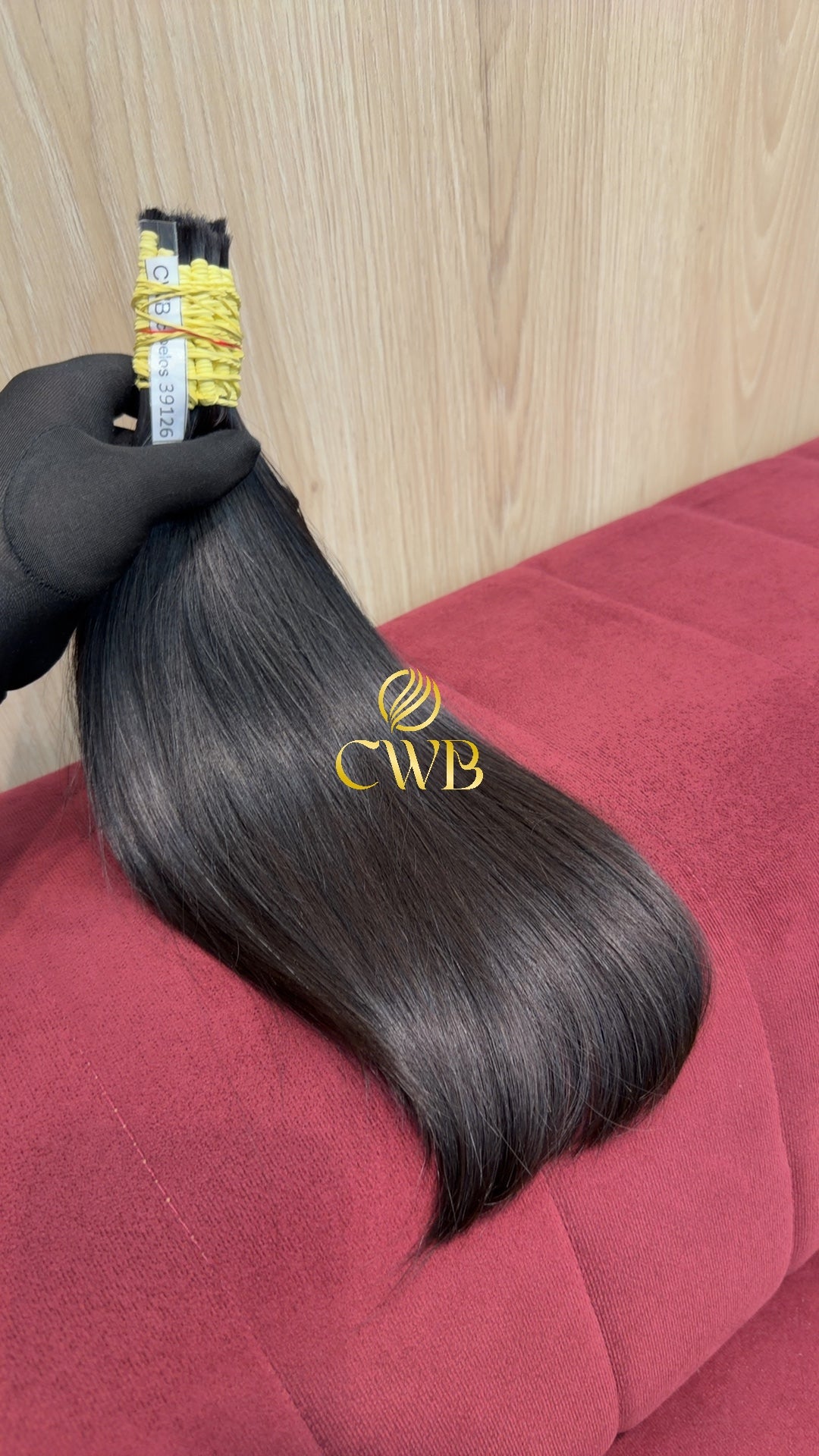 Cabelo Castanho Natural Médio 36cm 120g Brasileiro do Sul