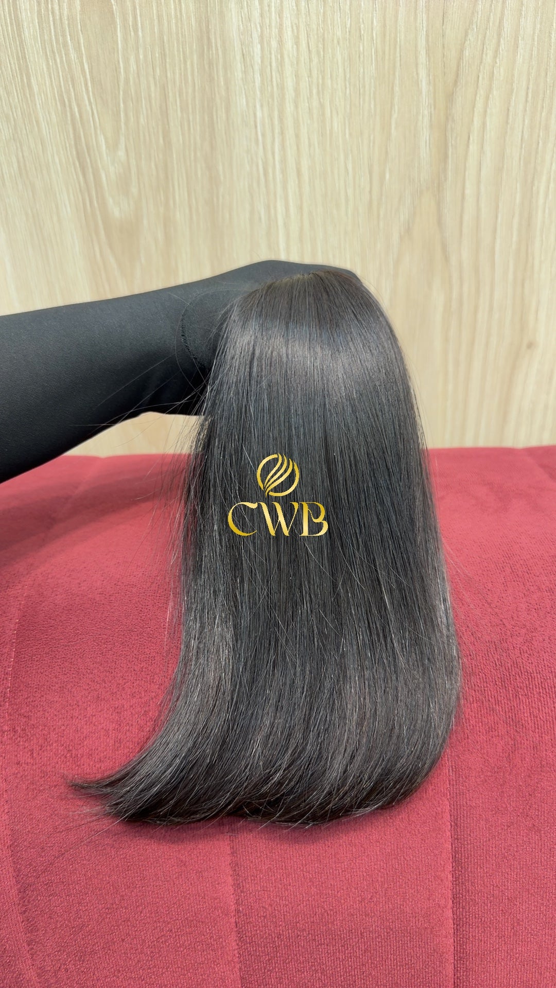 Cabelo Castanho Natural Médio 36cm 120g Brasileiro do Sul