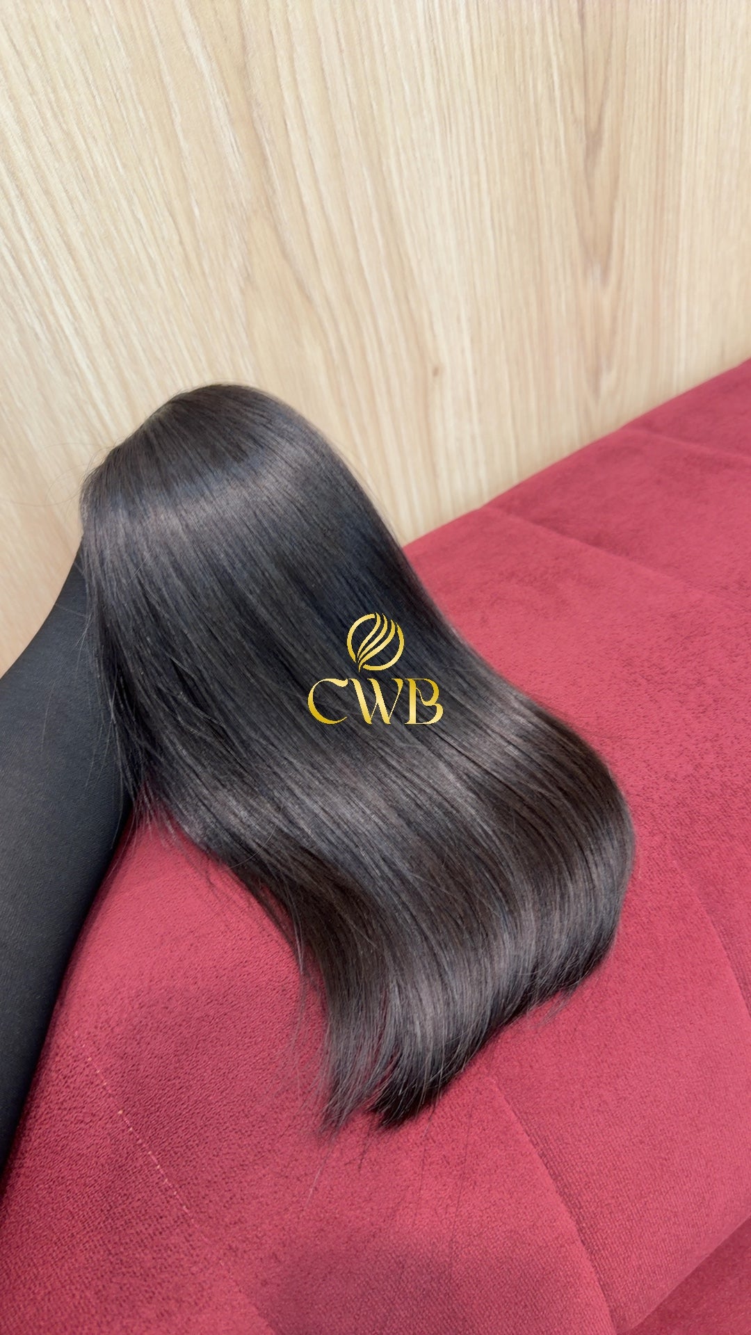 Cabelo Castanho Natural Médio 36cm 120g Brasileiro do Sul