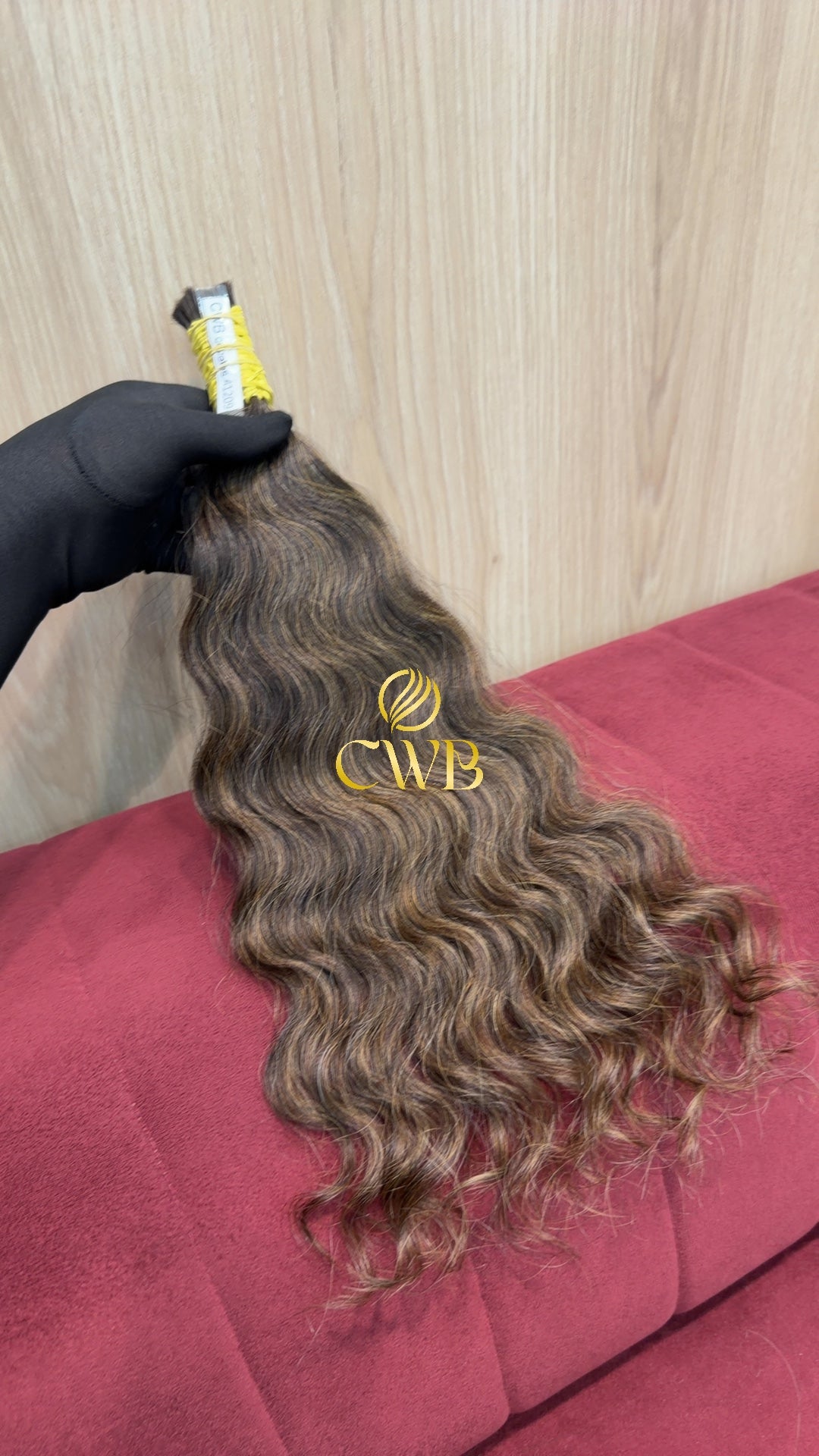 Cabelo Loiro Descolorido 45cm 89g Brasileiro do Sul