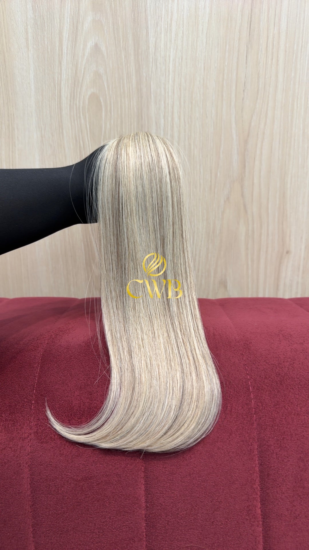 Cabelo Loiro Descolorido 44cm 36g Brasileiro do Sul