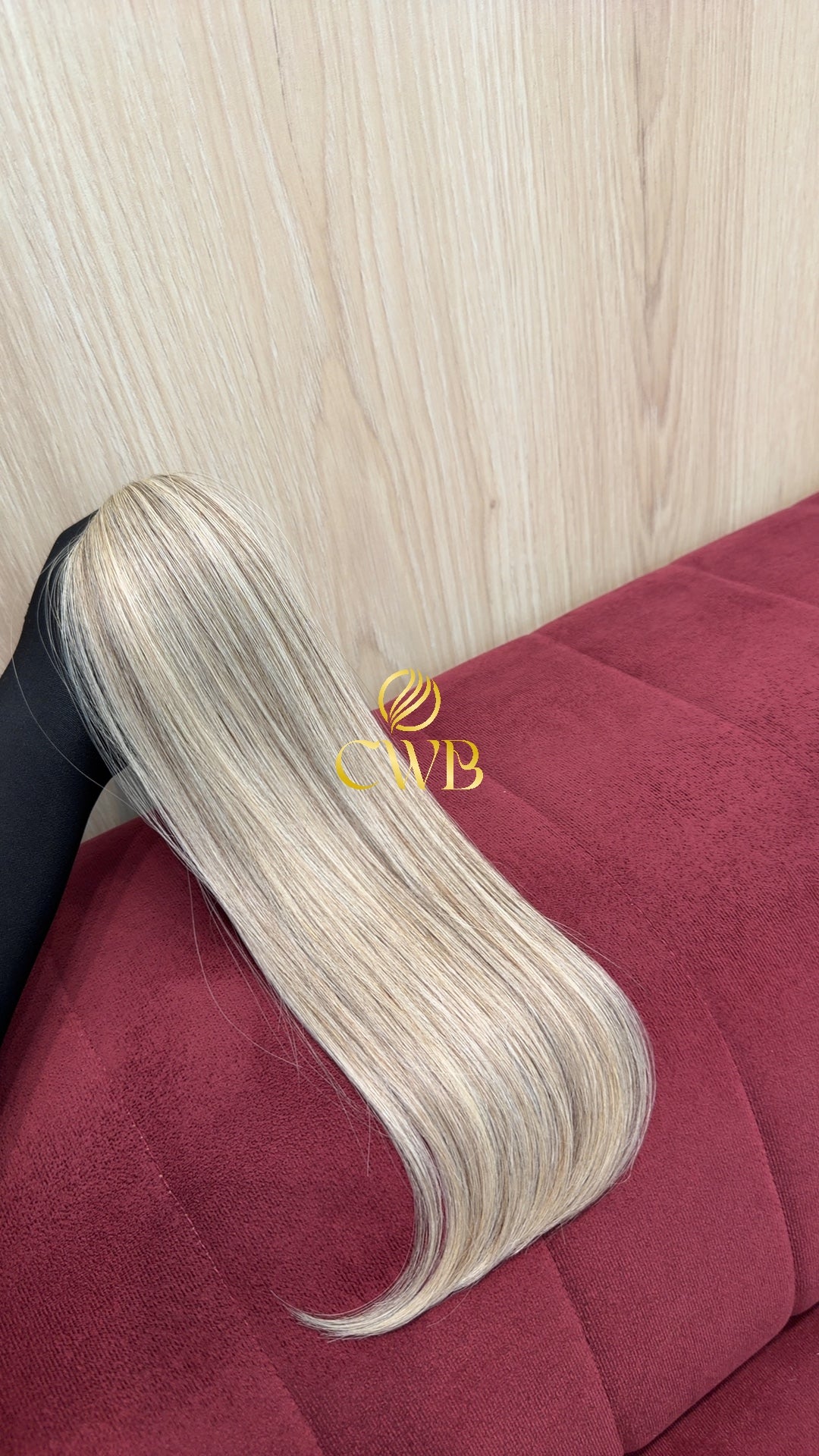 Cabelo Loiro Descolorido 44cm 36g Brasileiro do Sul
