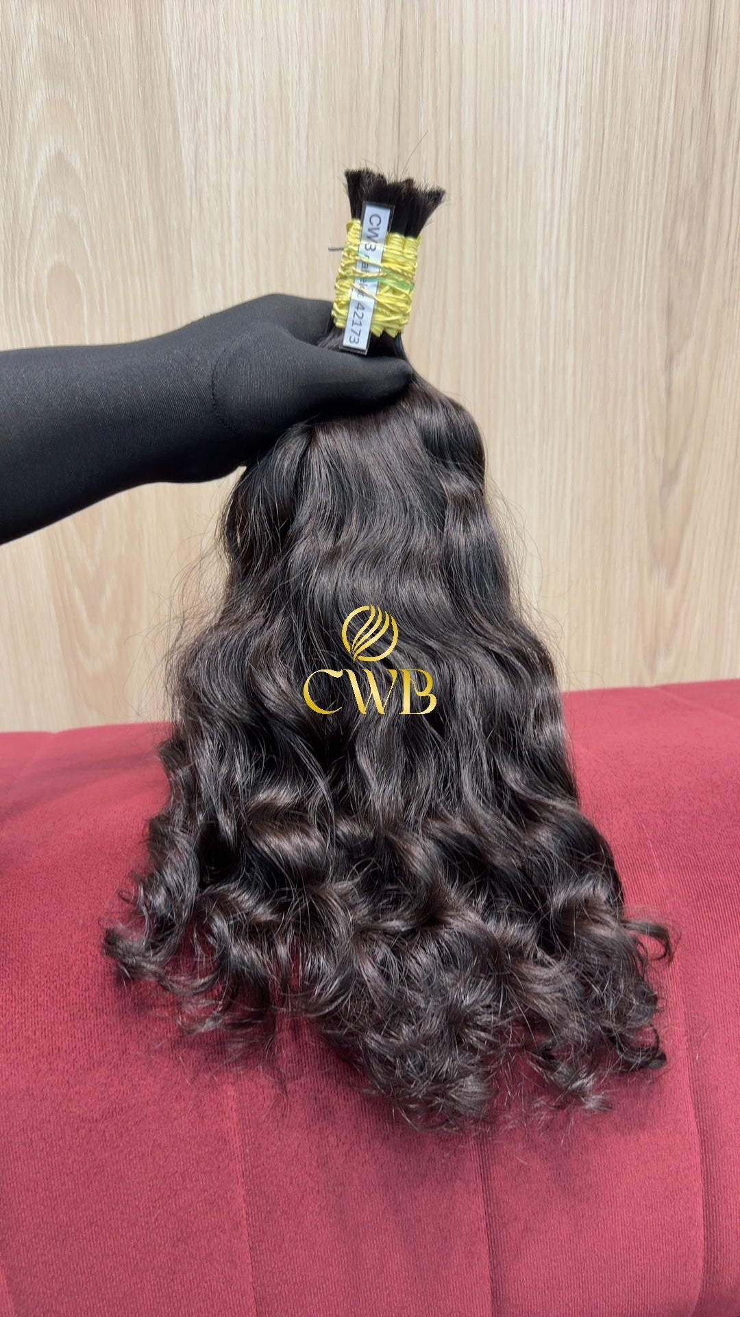Cabelo Castanho Natural Escuro 40cm 177g Brasileiro do Sul