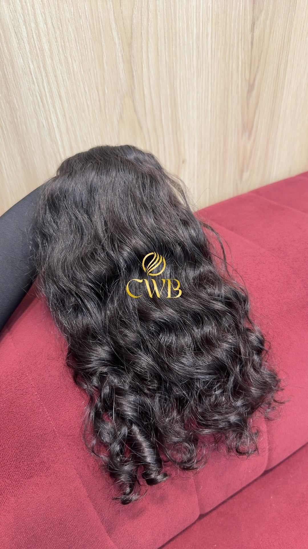 Cabelo Castanho Natural Escuro 40cm 177g Brasileiro do Sul