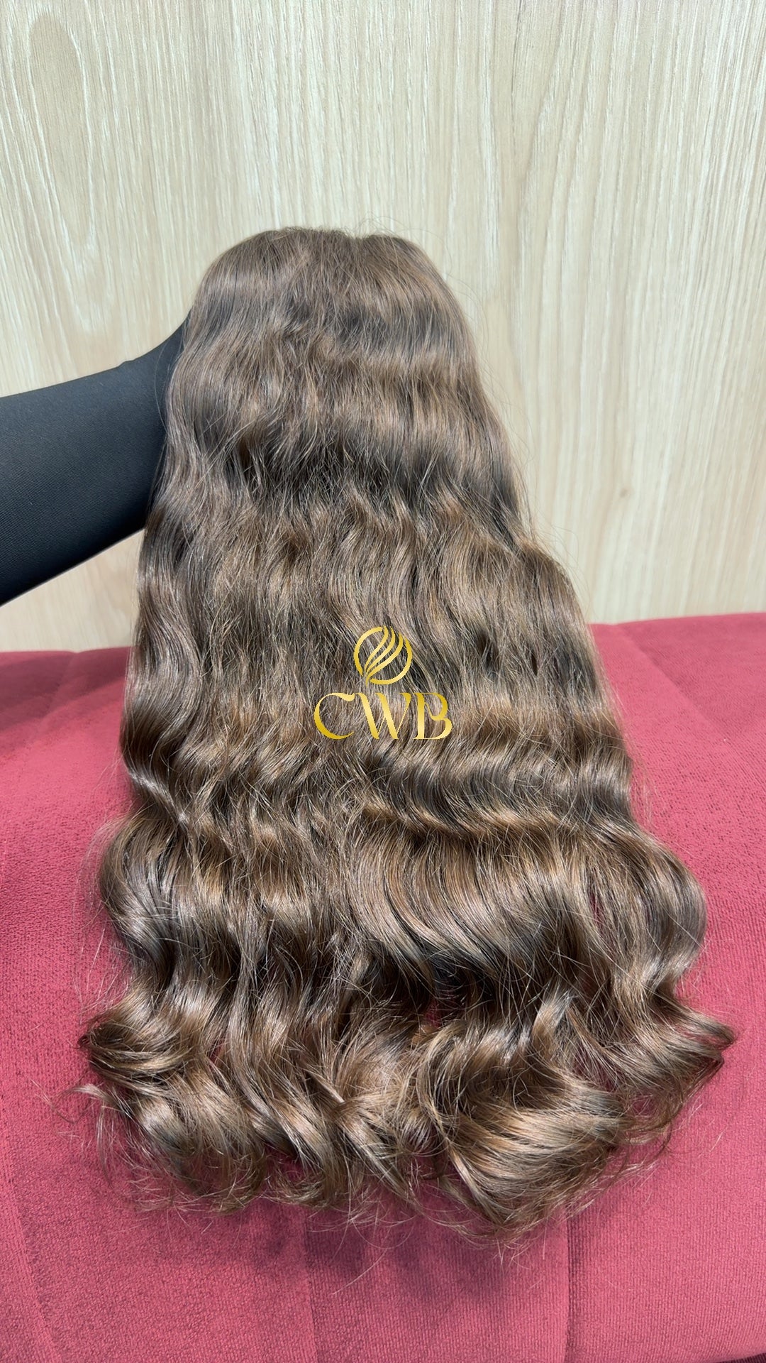 Cabelo Loiro Natural Escuro 46cm 114g Brasileiro do Sul