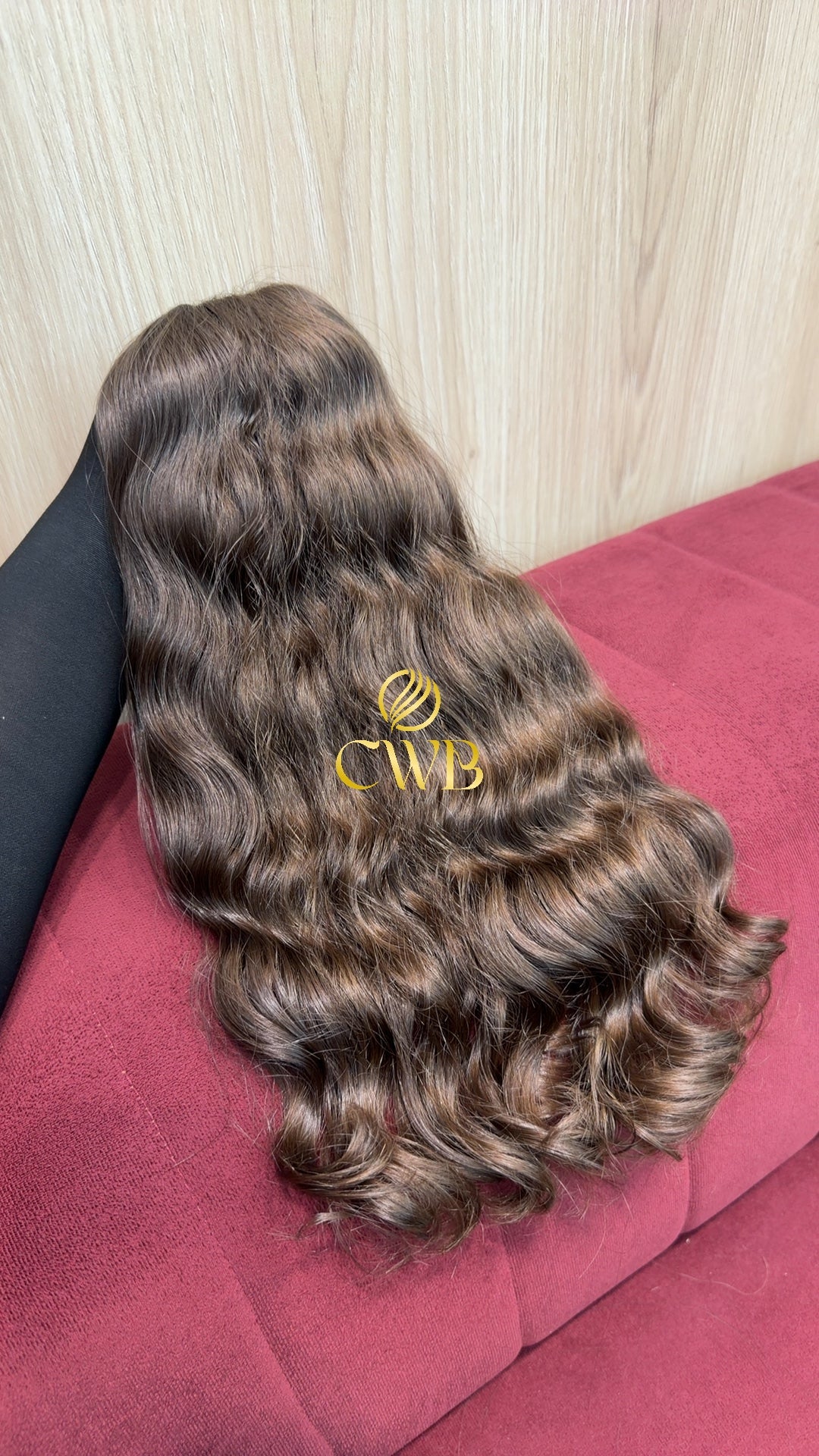 Cabelo Loiro Natural Escuro 46cm 114g Brasileiro do Sul