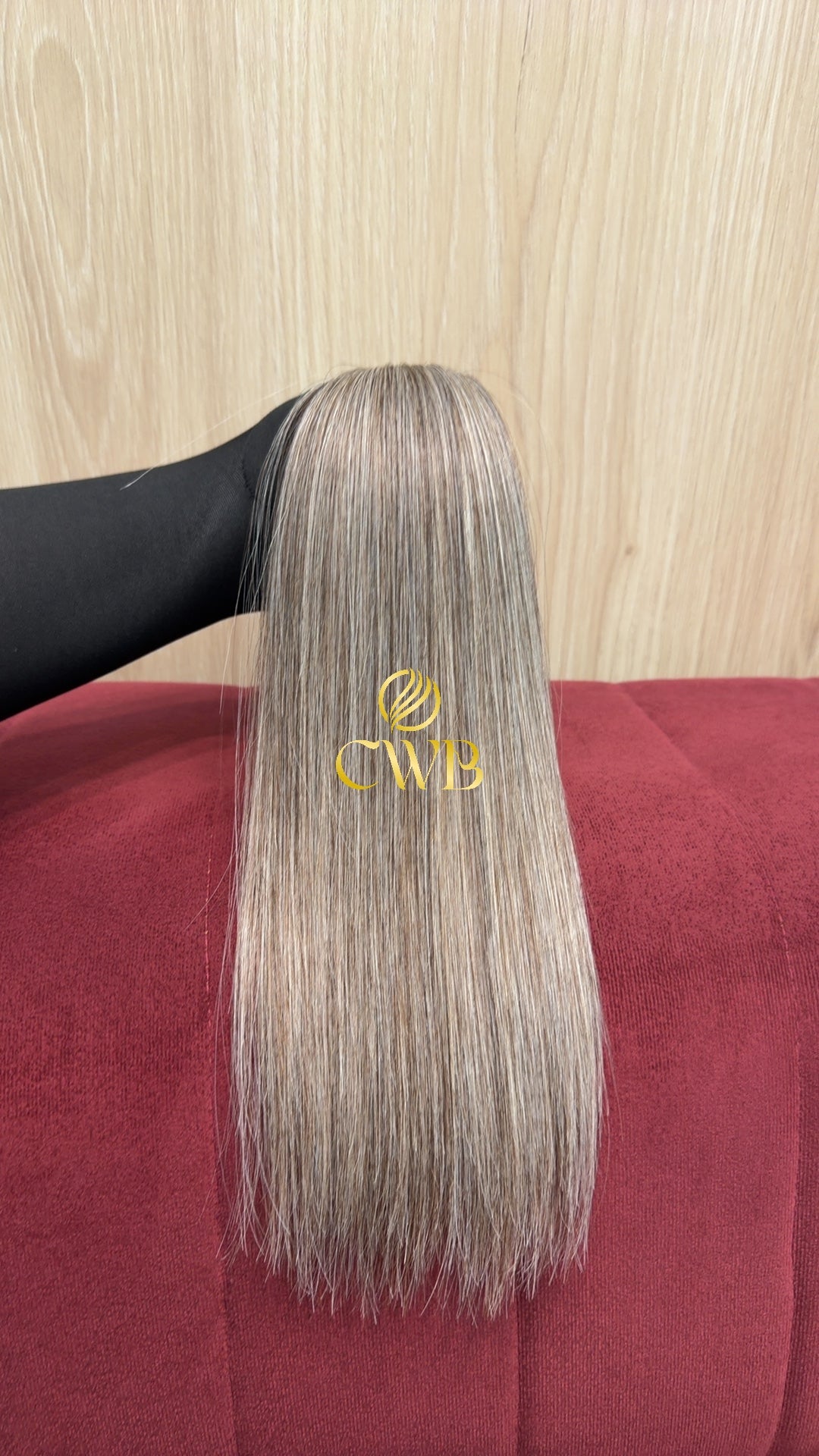 Cabelo Loiro Descolorido 41cm 73g Brasileiro do Sul