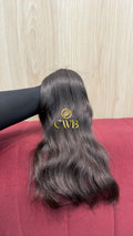 Cabelo Castanho Natural Médio 41cm 89g Brasileiro do Sul