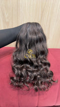 Cabelo Castanho Natural Escuro 40cm 82g Brasileiro do Sul