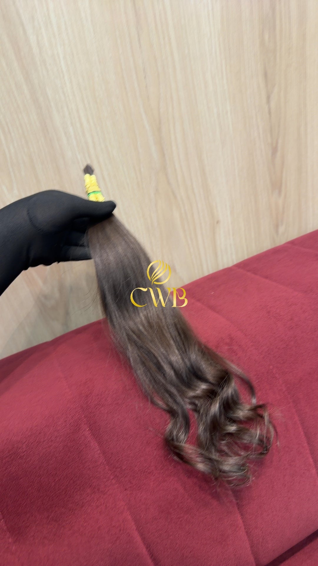 Cabelo Castanho Natural Médio 40cm 25g Brasileiro do Sul