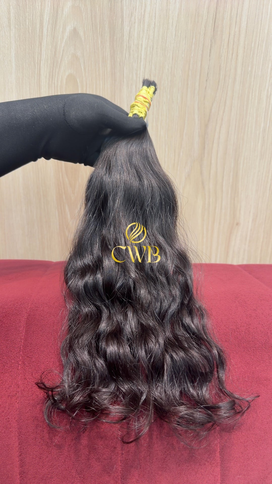 Cabelo Castanho Natural Escuro 41cm 70g Brasileiro do Sul