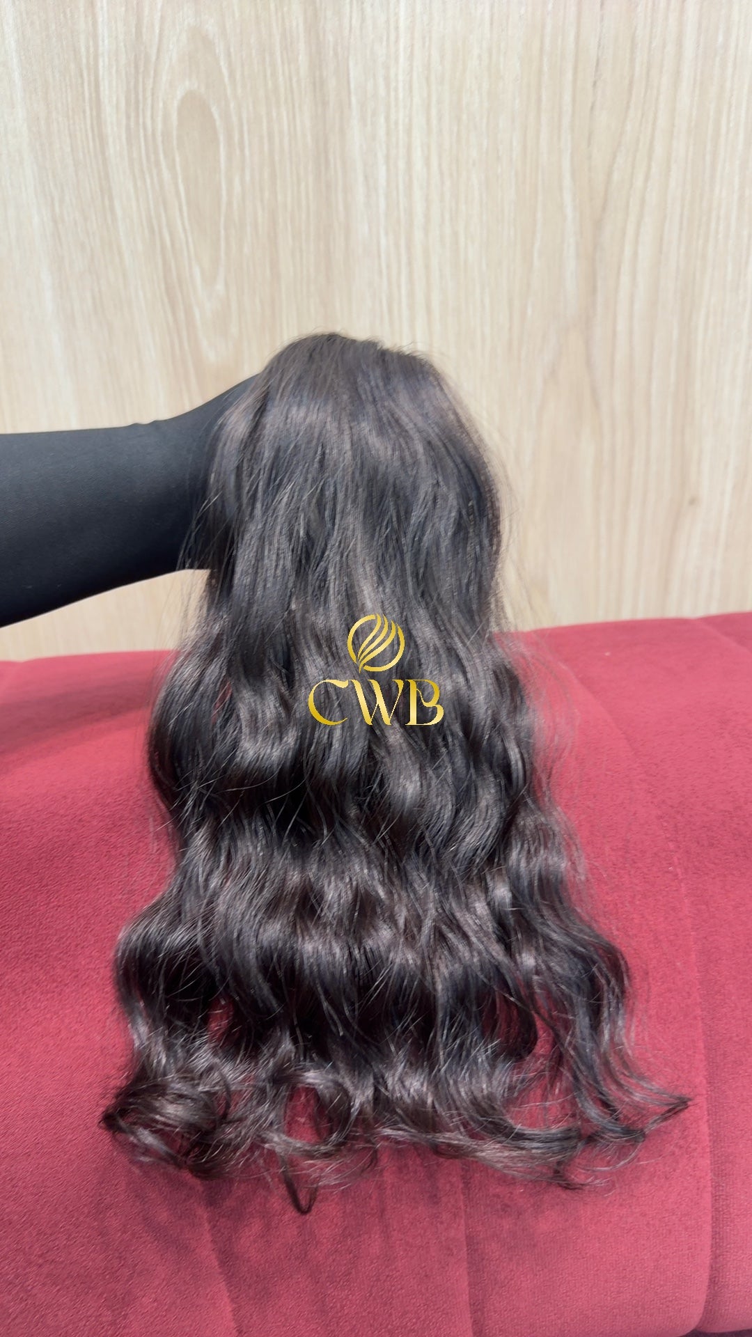 Cabelo Castanho Natural Escuro 41cm 70g Brasileiro do Sul