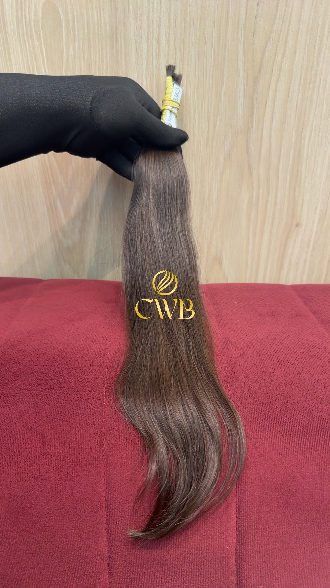 Cabelo Loiro Natural Escuro 45cm 30g Brasileiro do Sul