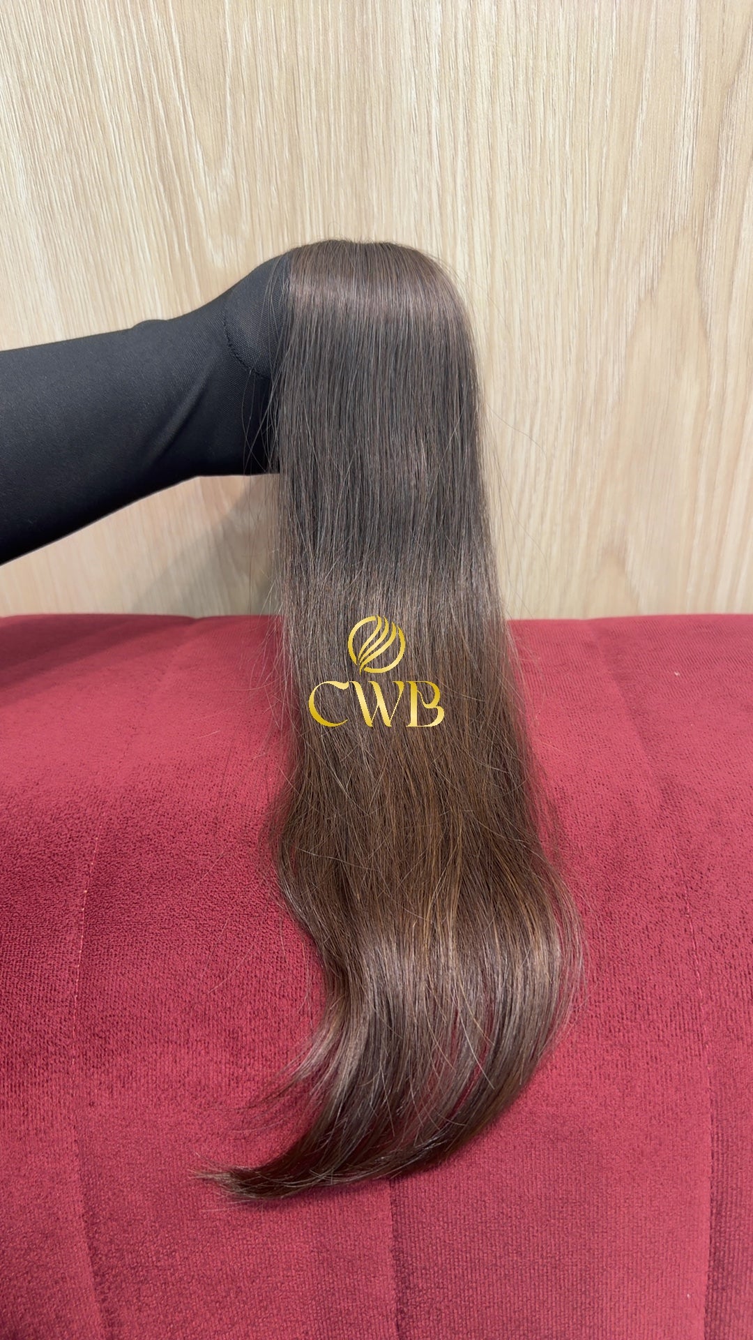 Cabelo Loiro Natural Escuro 45cm 30g Brasileiro do Sul
