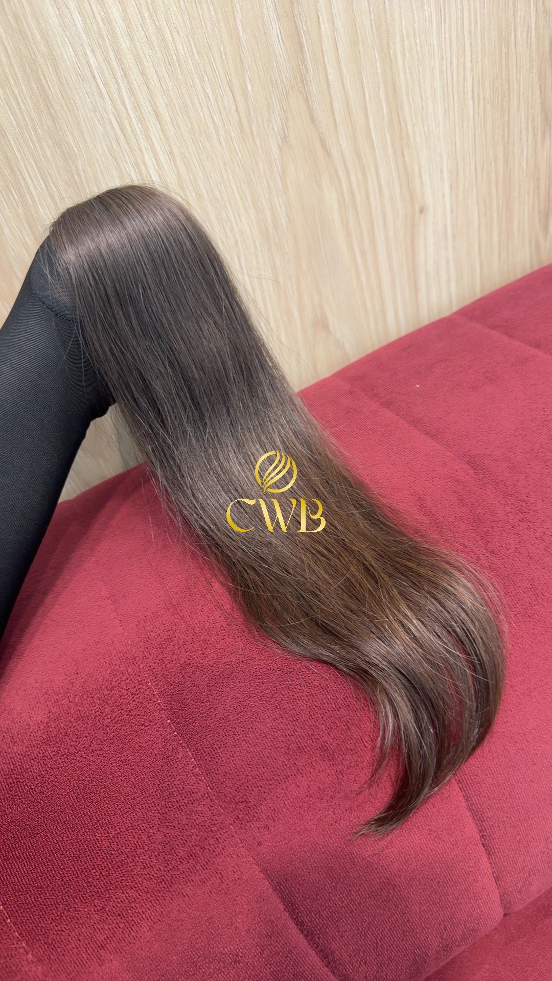 Cabelo Loiro Natural Escuro 45cm 30g Brasileiro do Sul