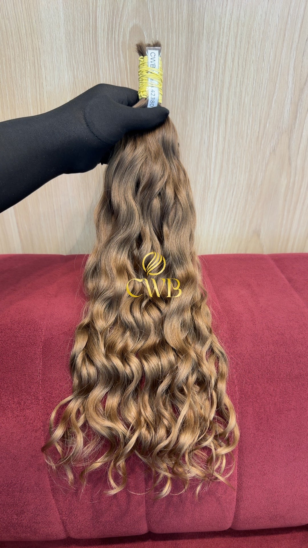 Cabelo Loiro Claro Natural 48cm 85g Brasileiro do Sul