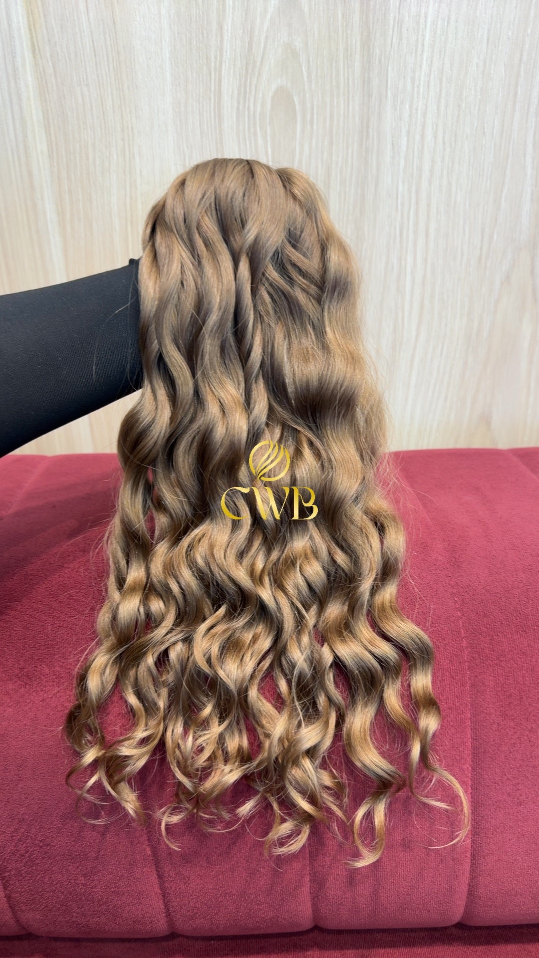 Cabelo Loiro Claro Natural 48cm 85g Brasileiro do Sul