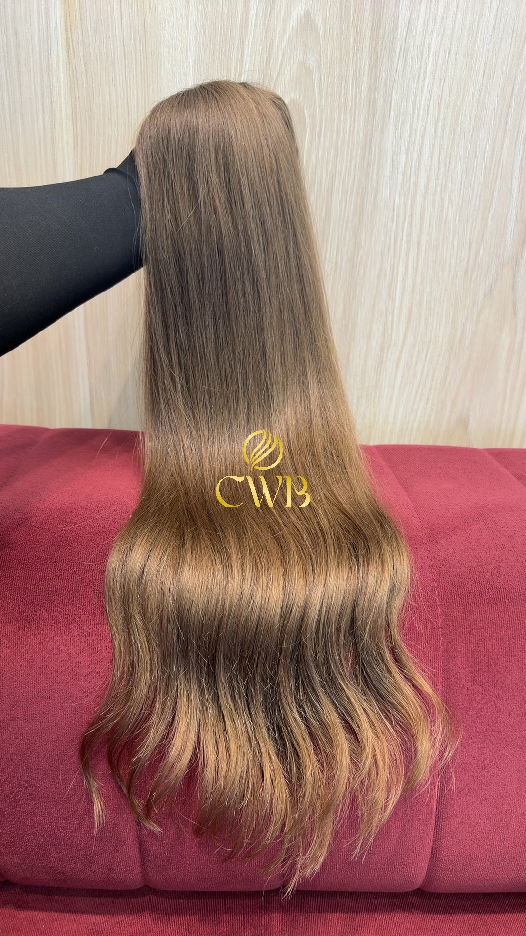 Cabelo Loiro Claro Natural 61cm 124g Brasileiro do Sul