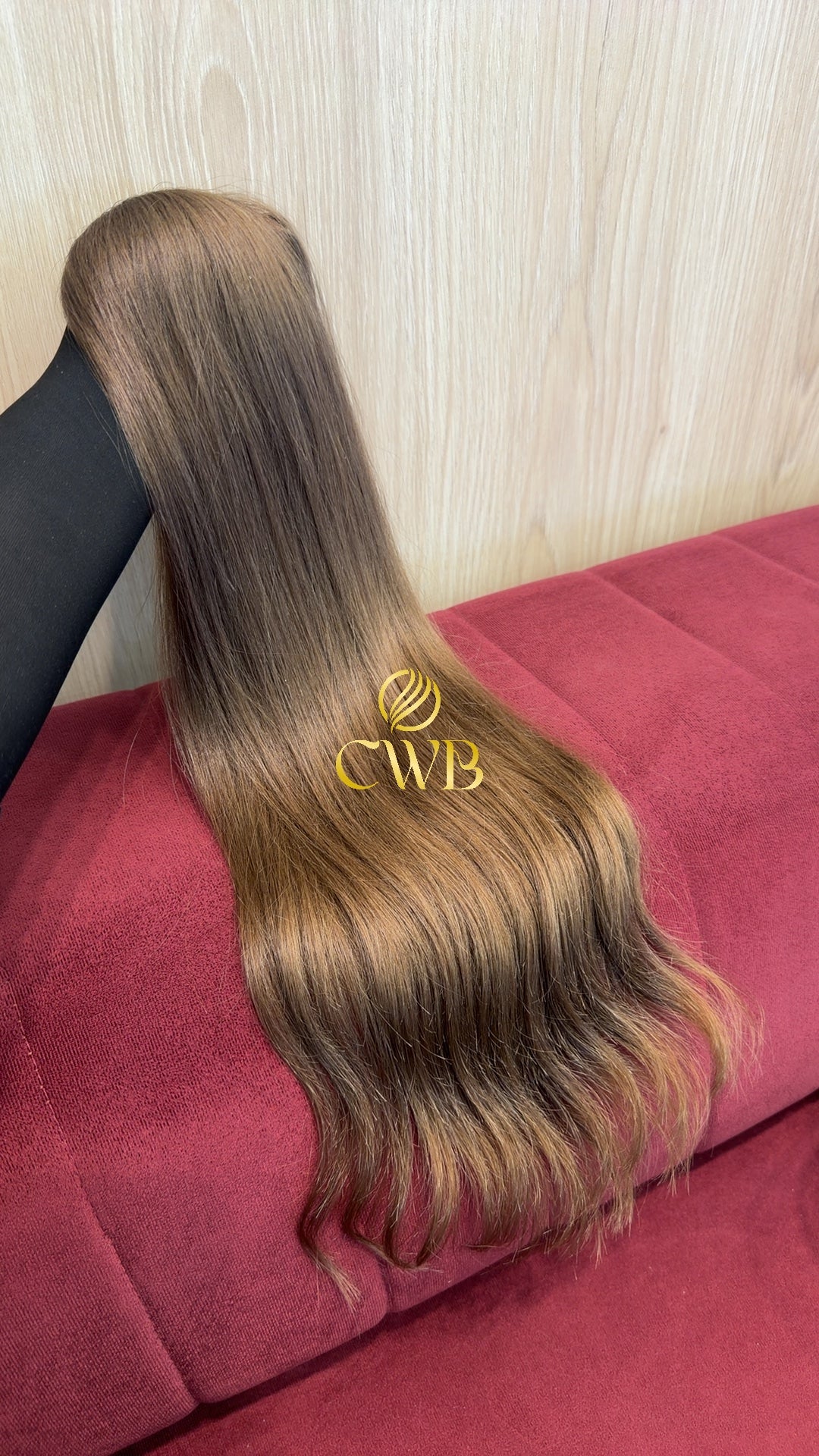 Cabelo Loiro Claro Natural 61cm 124g Brasileiro do Sul