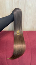 Cabelo Loiro Escuro Natural 57cm 41g Brasileiro do Sul