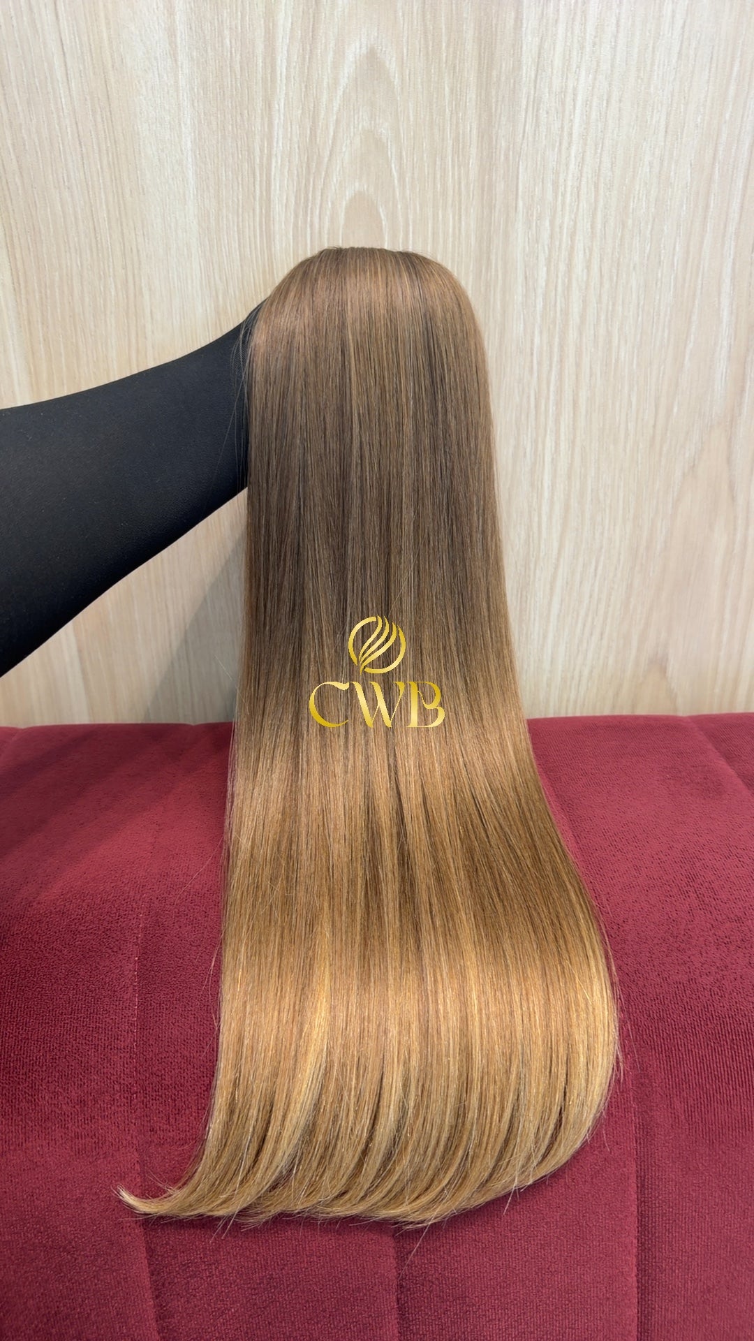 Cabelo Loiro Claro Natural 55cm 109g Brasileiro do Sul