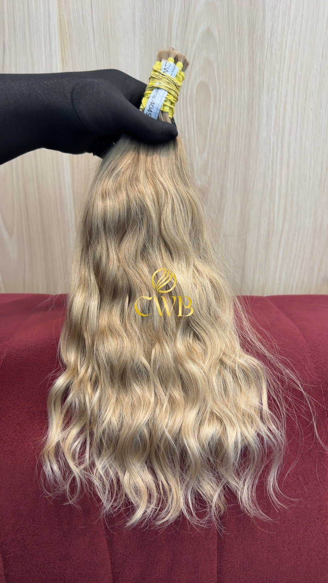 Cabelo Loiro Descolorido Claro 44cm 44g Brasileiro do Sul