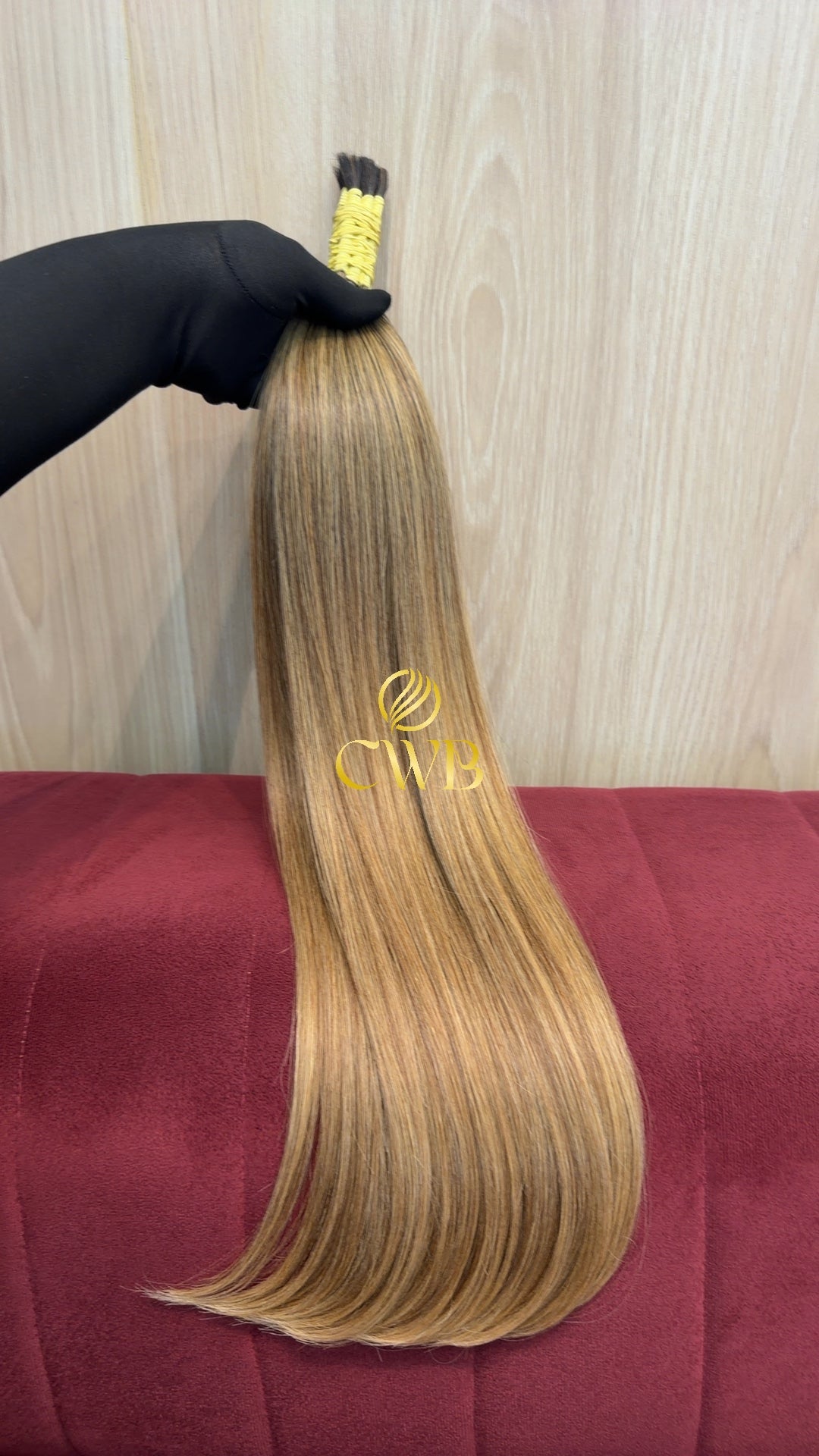 Cabelo Loiro Descolorido Moreno Iluminado 63cm 106g Brasileiro do Sul