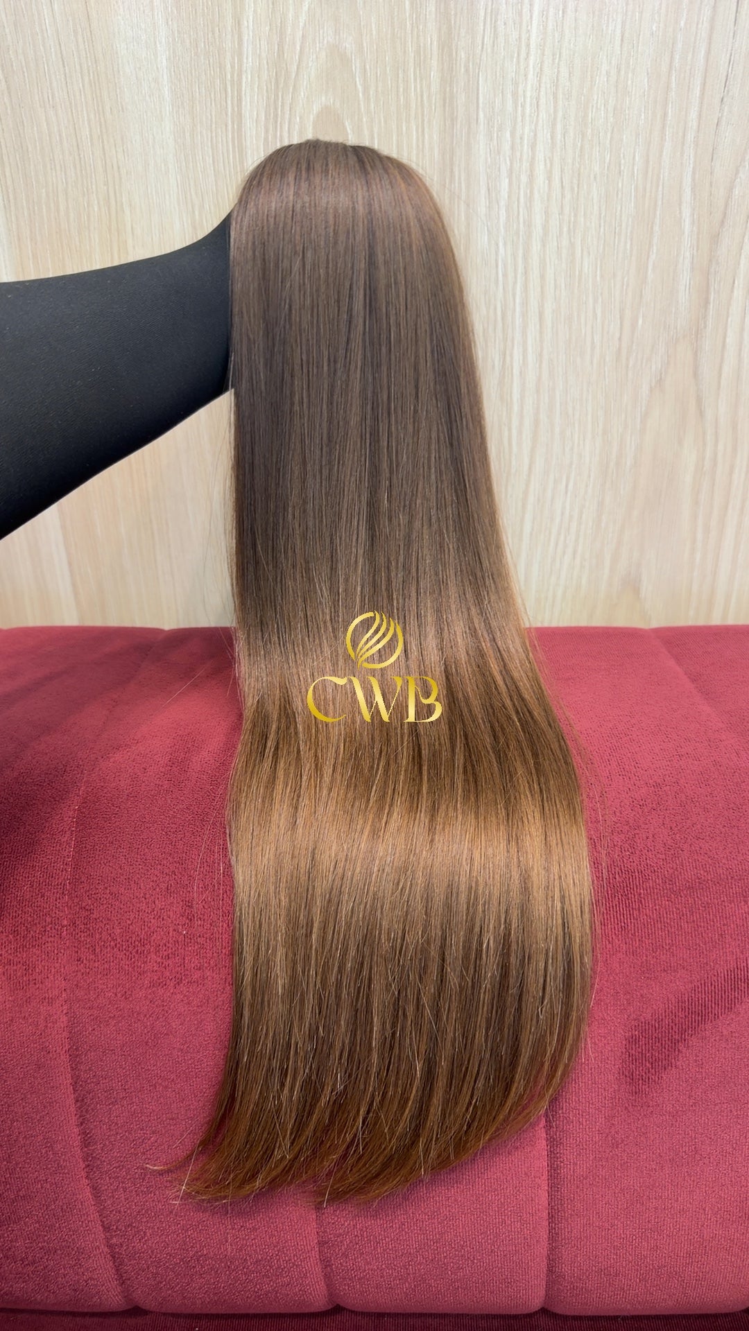 Cabelo Loiro Médio Natural 58cm 145g Brasileiro do Sul