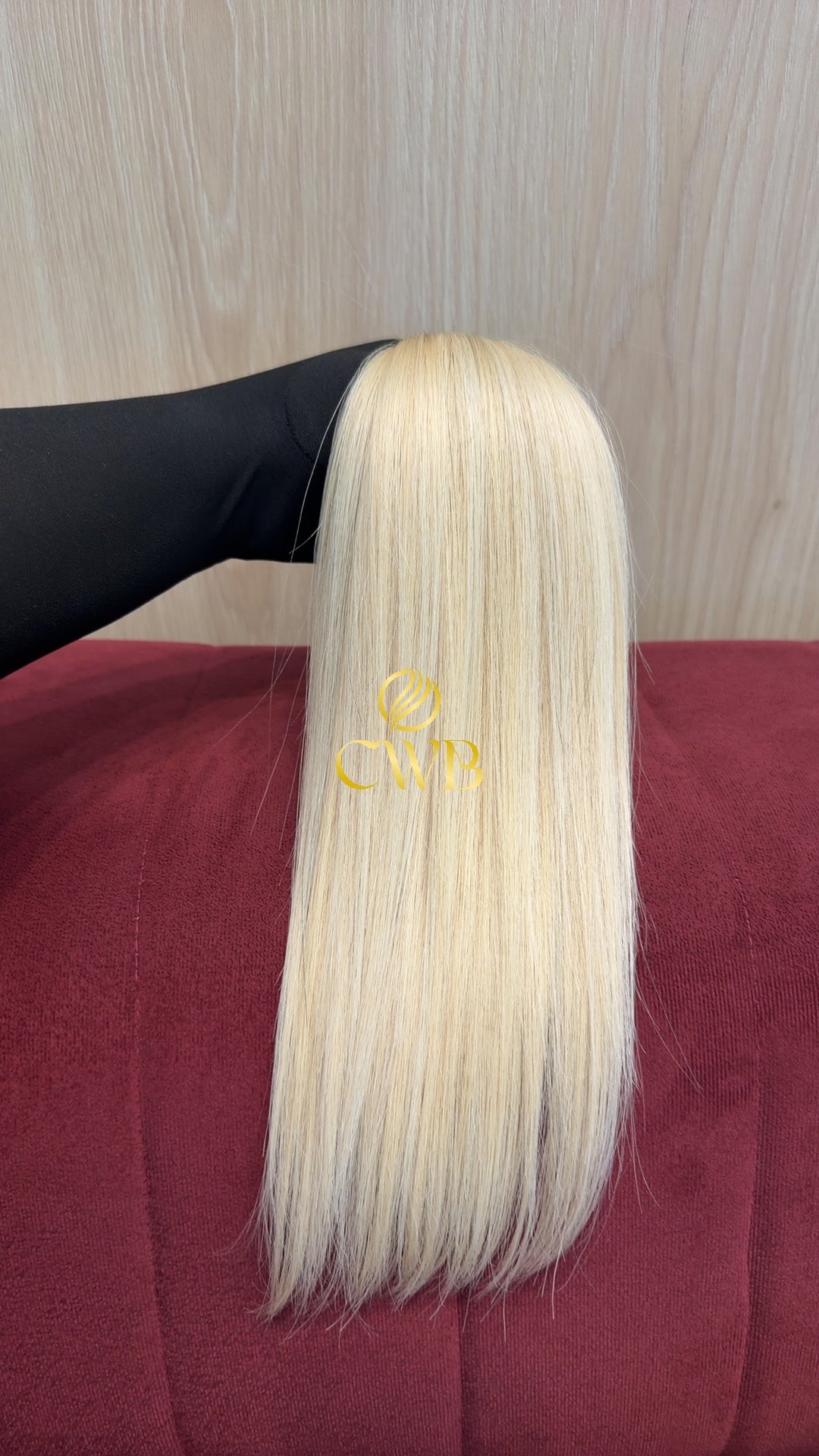 Cabelo Loiro Descolorido Raiz Esfumada 42cm 70g Brasileiro do Sul