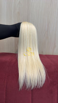 Cabelo Loiro Descolorido Raiz Esfumada 42cm 70g Brasileiro do Sul