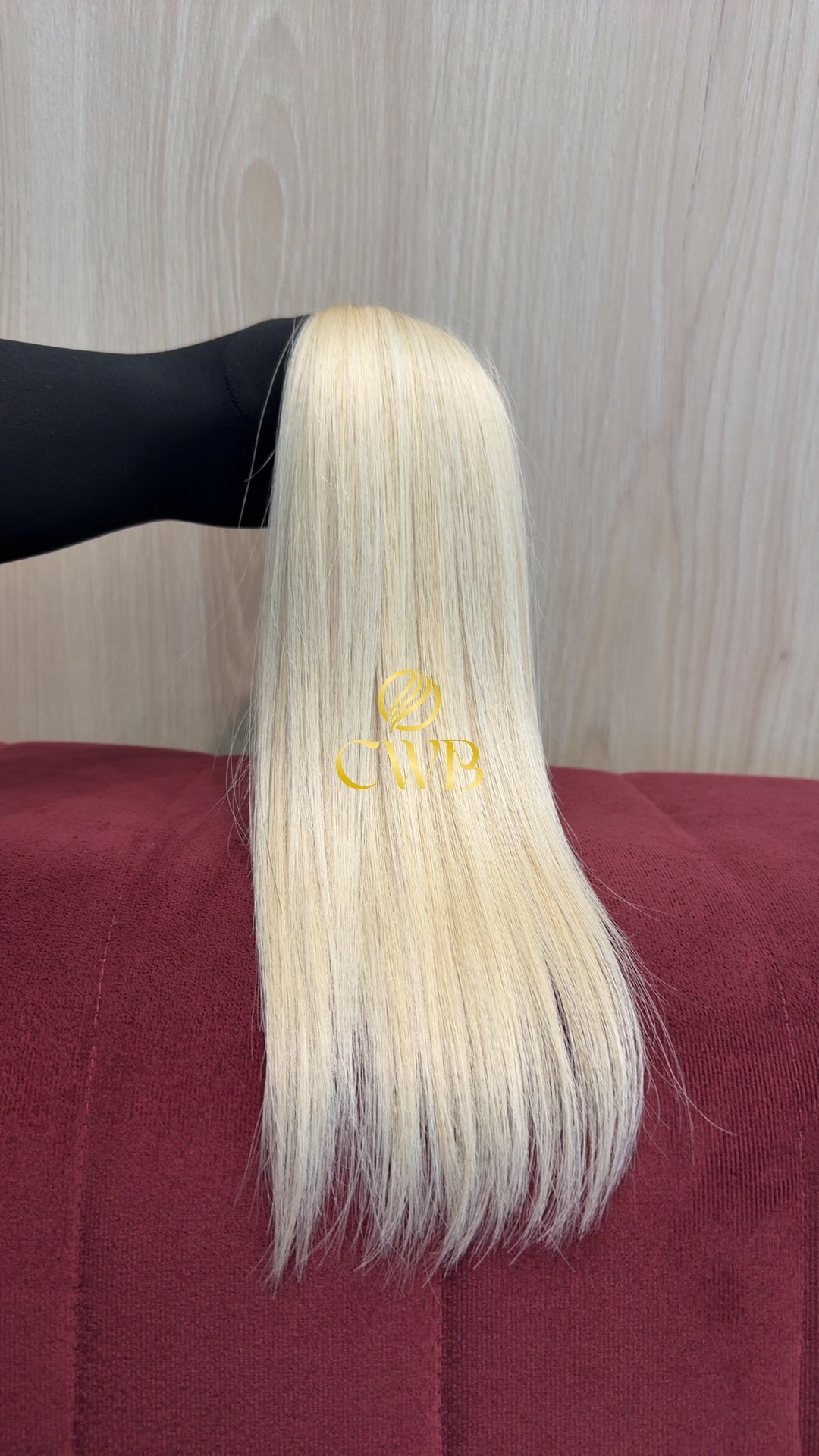 Cabelo Loiro Descolorido Raiz Esfumada 42cm 70g Brasileiro do Sul