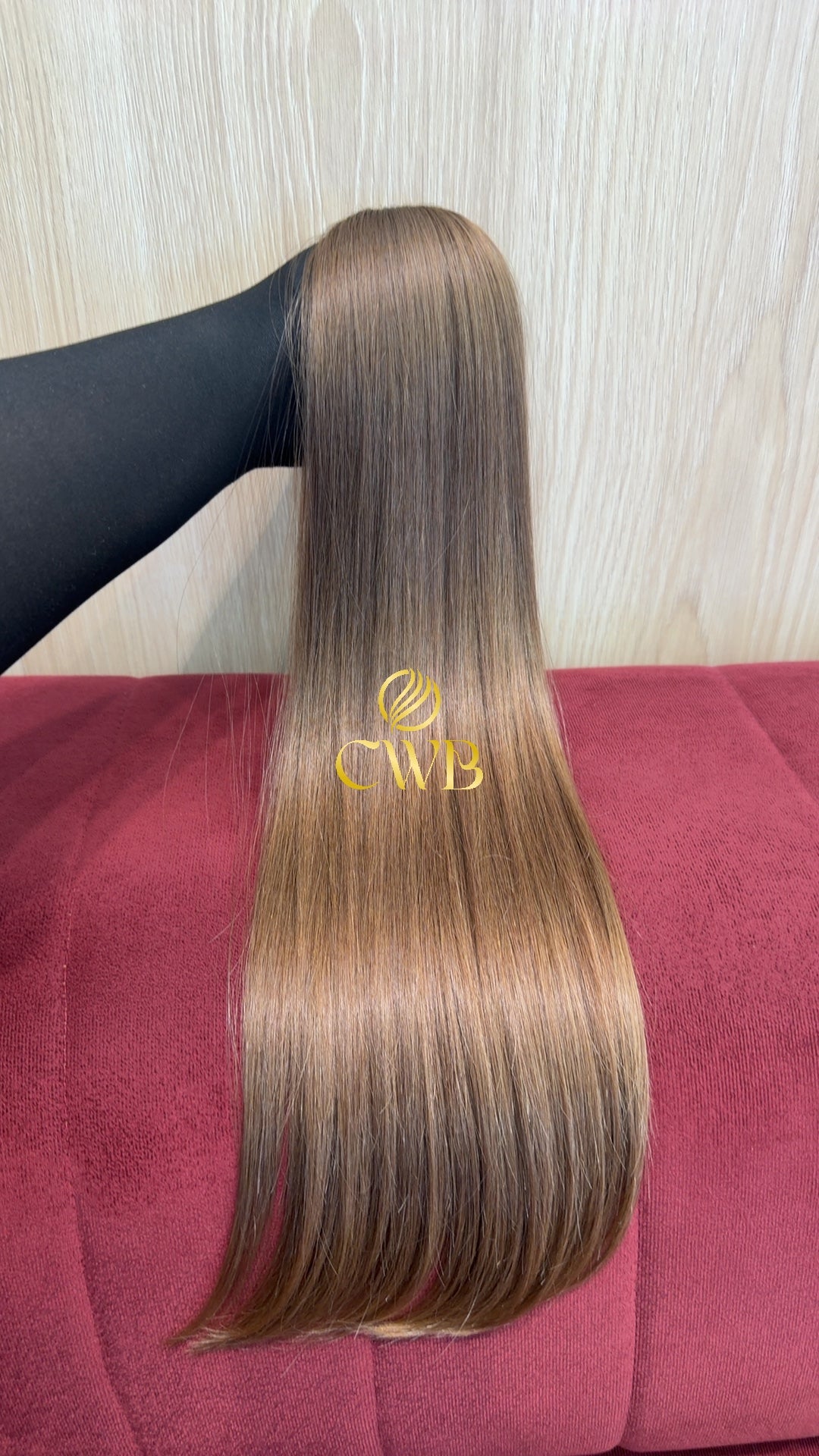 Cabelo Loiro Natural Claro 54cm 95g Brasileiro do Sul