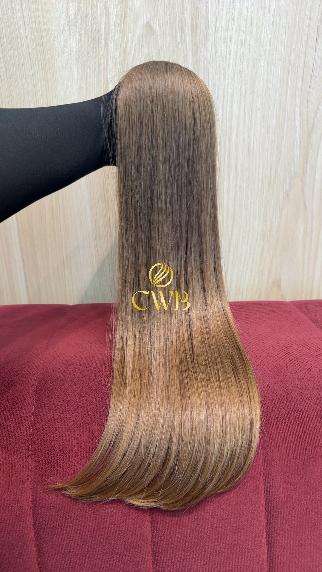 Cabelo Loiro Natural Claro 54cm 95g Brasileiro do Sul