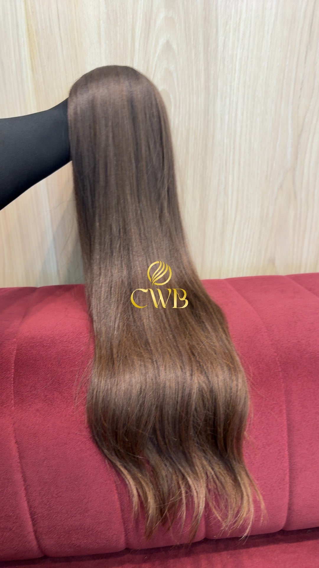 Cabelo Loiro Natural Escuro 71cm 221g Brasileiro do Sul