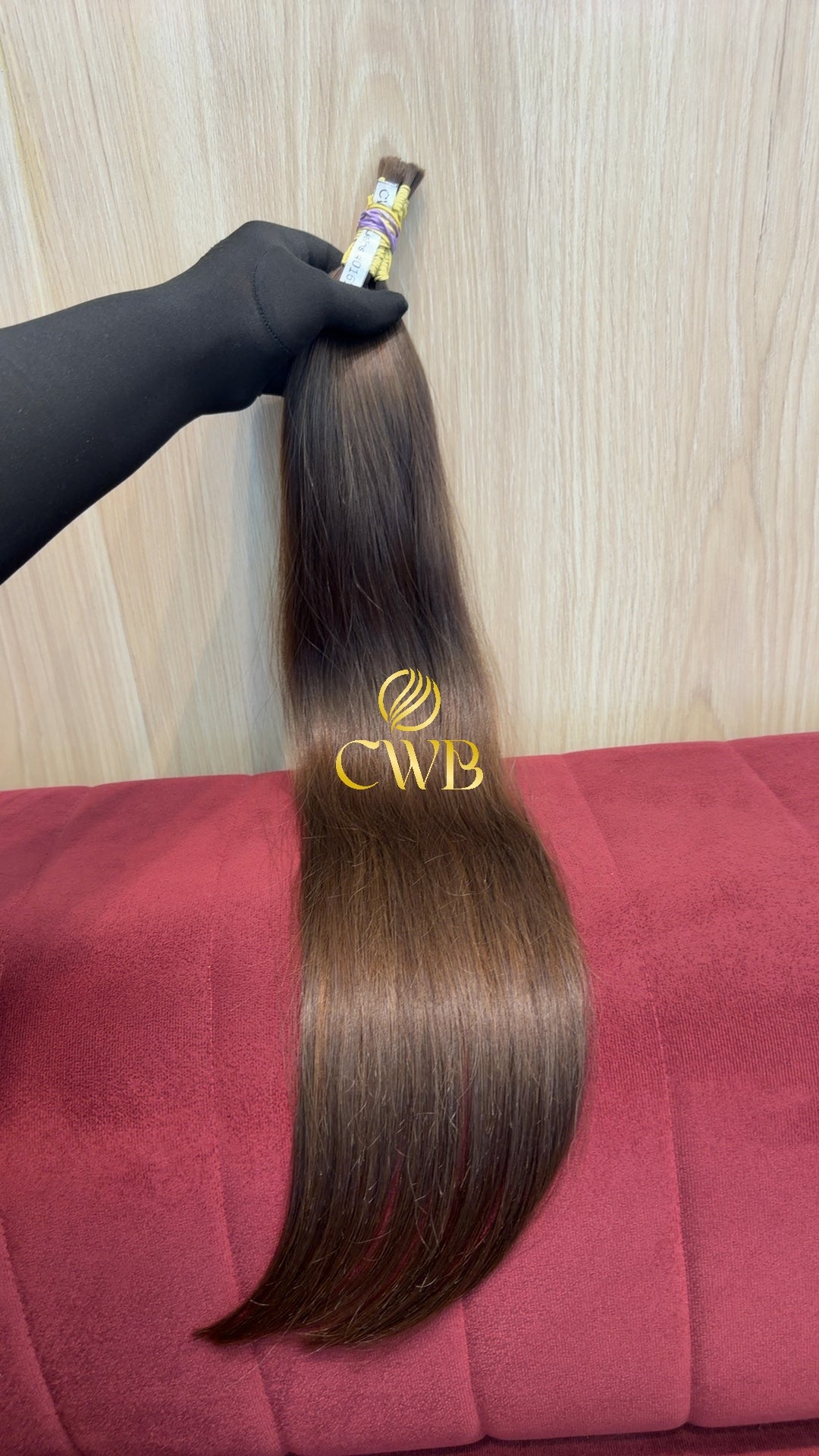 Cabelo Loiro Natural Escuro 68cm 75g Brasileiro do Sul