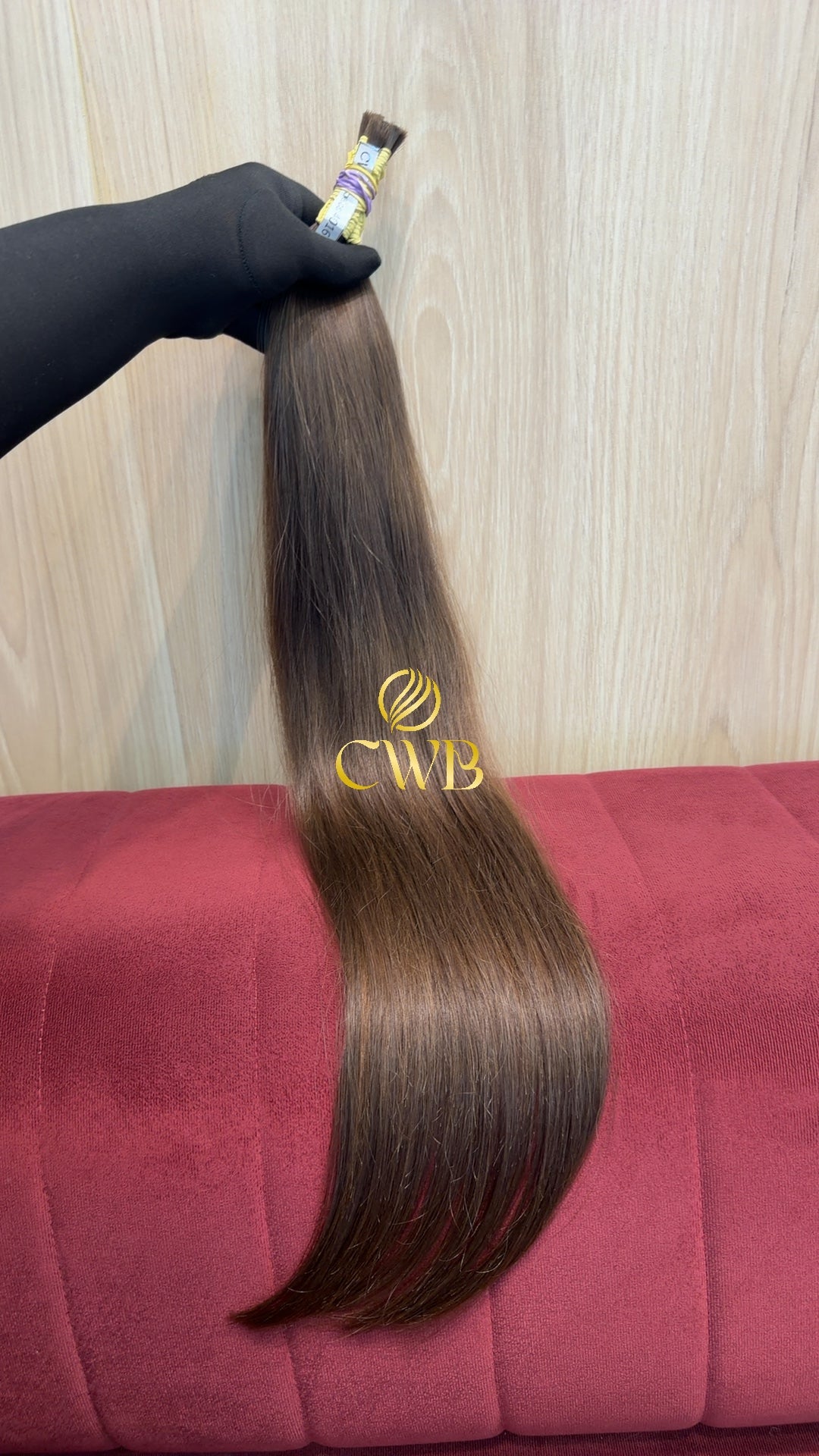 Cabelo Loiro Natural Escuro 68cm 75g Brasileiro do Sul