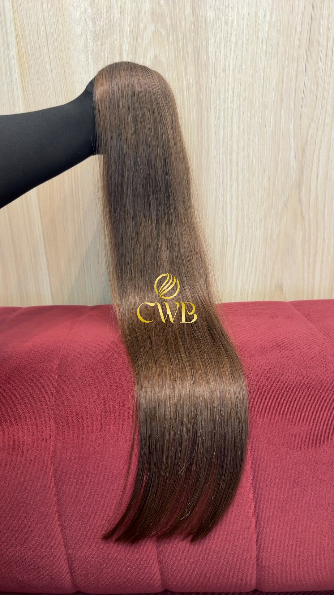 Cabelo Loiro Natural Escuro 68cm 75g Brasileiro do Sul
