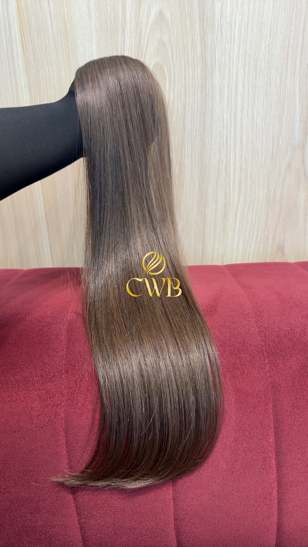 Cabelo Loiro Natural Escuro 63cm 70g Brasileiro do Sul