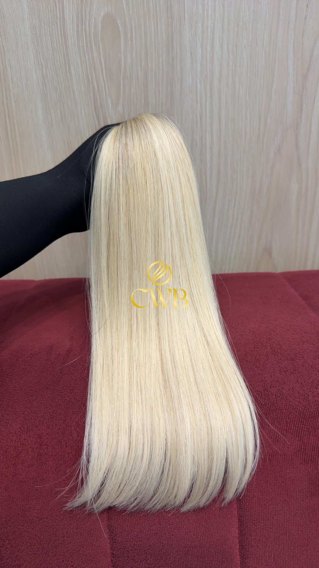 Cabelo Loiro Descolorido Raiz Esfumada 41cm 71g Brasileiro do Sul