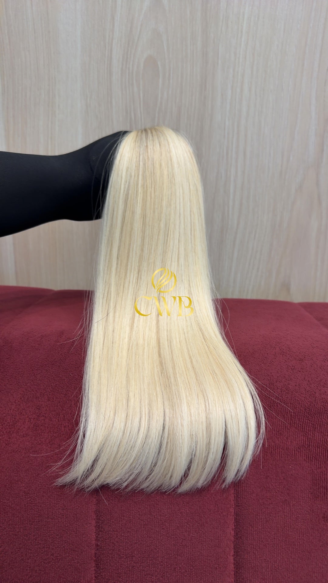 Cabelo Loiro Descolorido Raiz Esfumada 41cm 71g Brasileiro do Sul