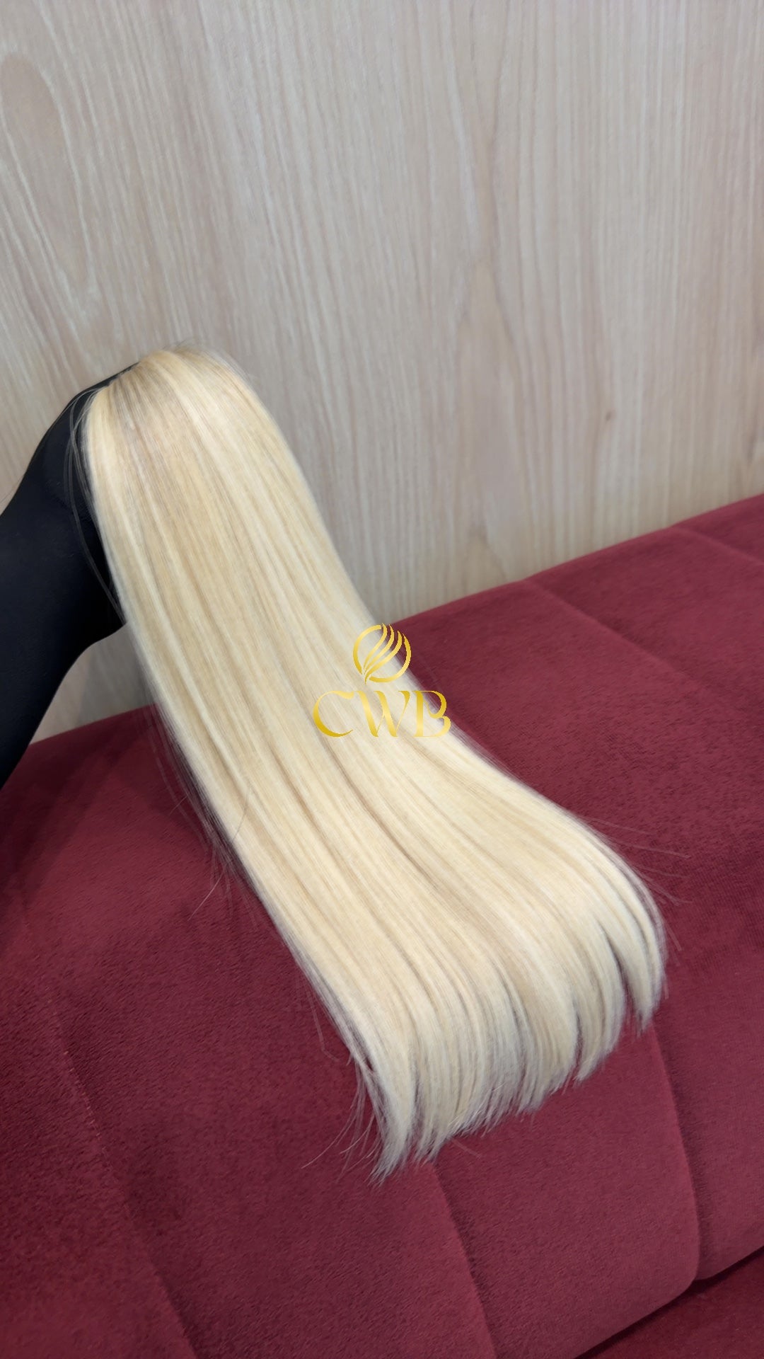 Cabelo Loiro Descolorido Raiz Esfumada 41cm 71g Brasileiro do Sul